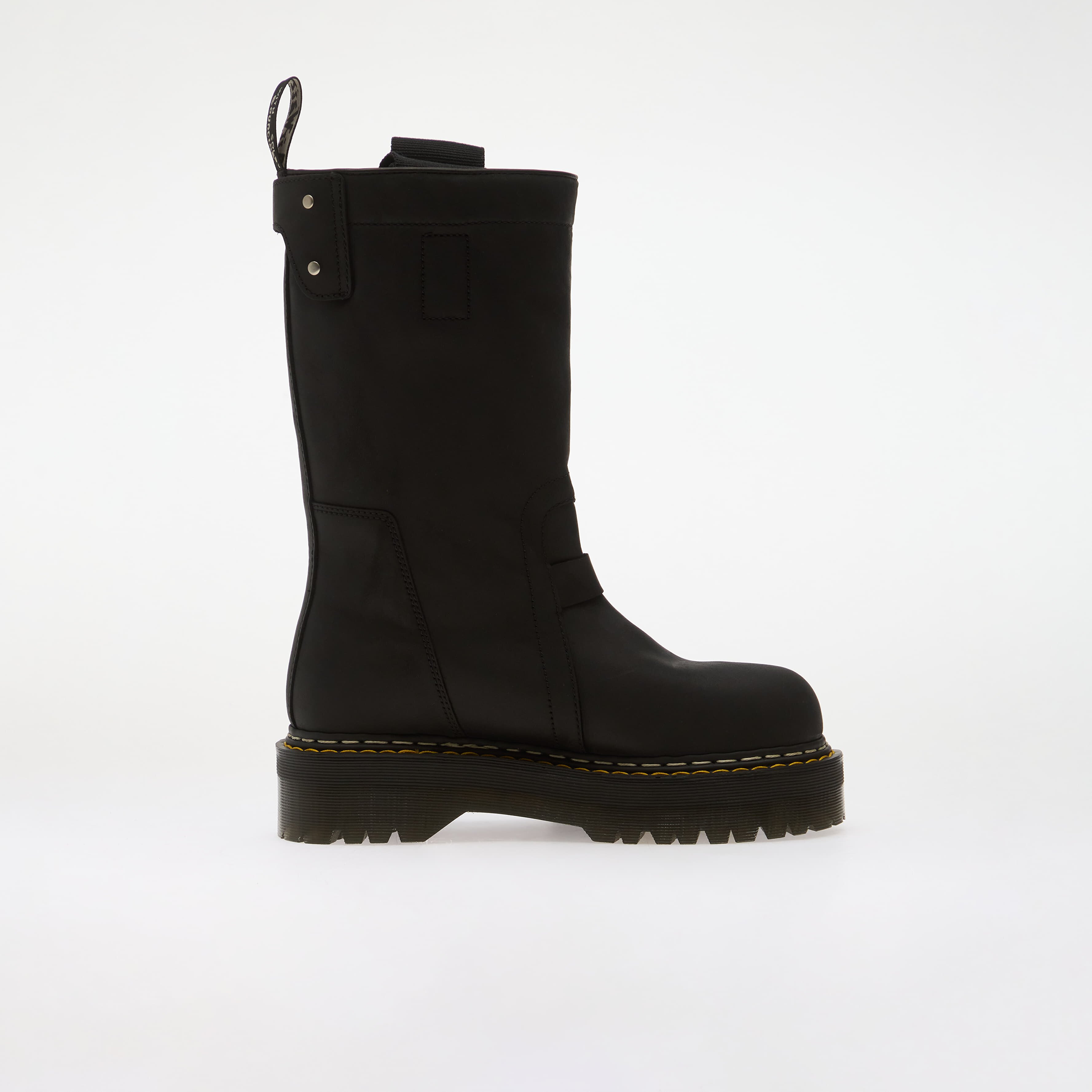 Rick Owens DRKSHDW Обувки x Dr. Martens Quad Sole Pull On Boot Black