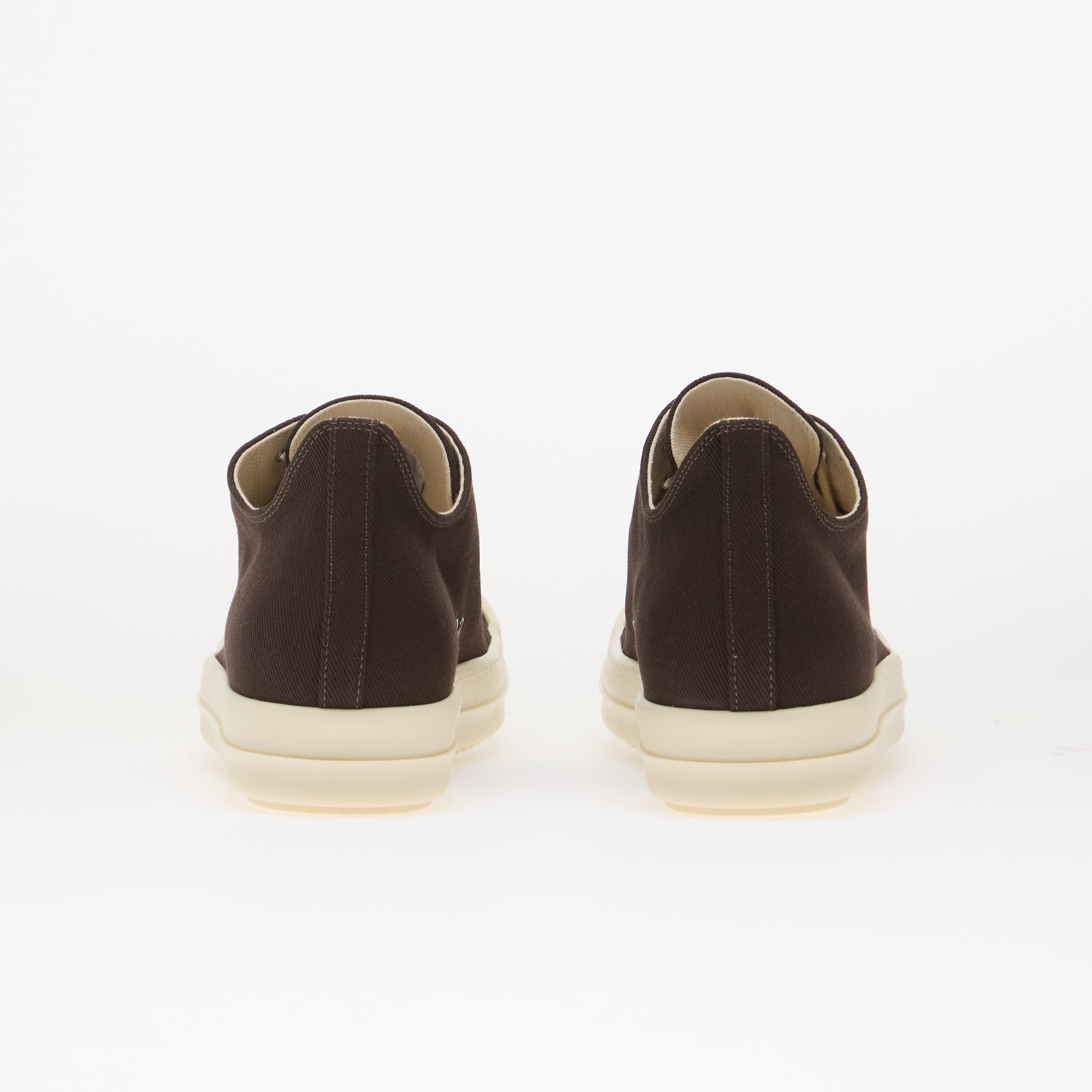 Rick Owens DRKSHDW Сникърси Denim Shoes - Low Sneaks Dark Dust/ Milk/ Milk