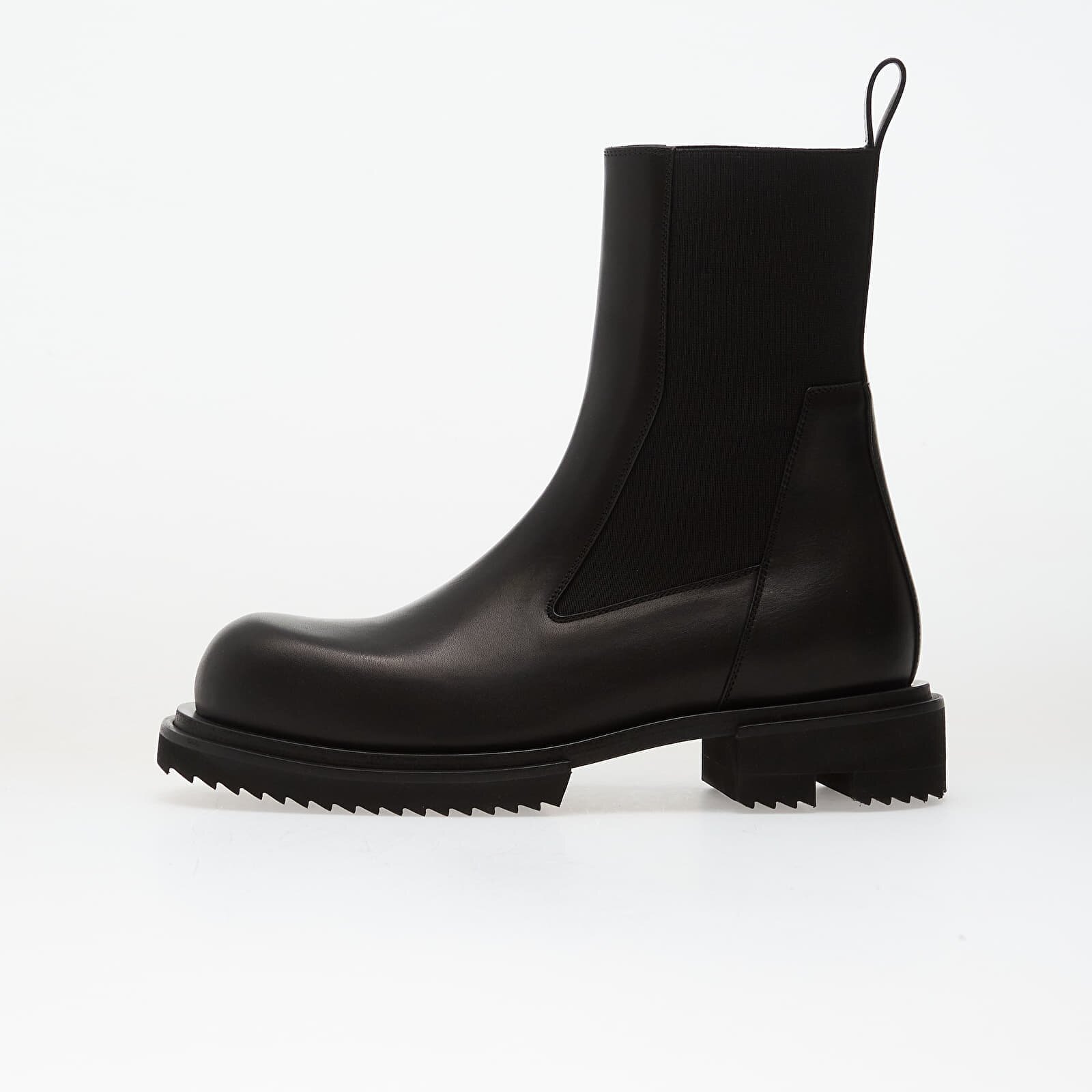 Rick Owens Обувки DRKSHDW Leather Boots - Beatle Gabe Black