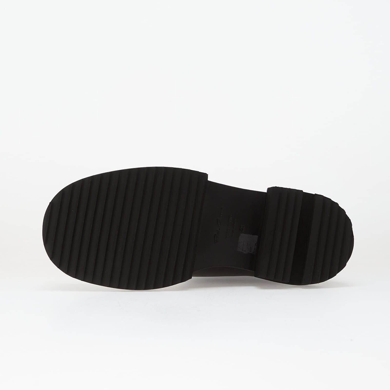 Rick Owens Обувки DRKSHDW Leather Boots - Beatle Gabe Black