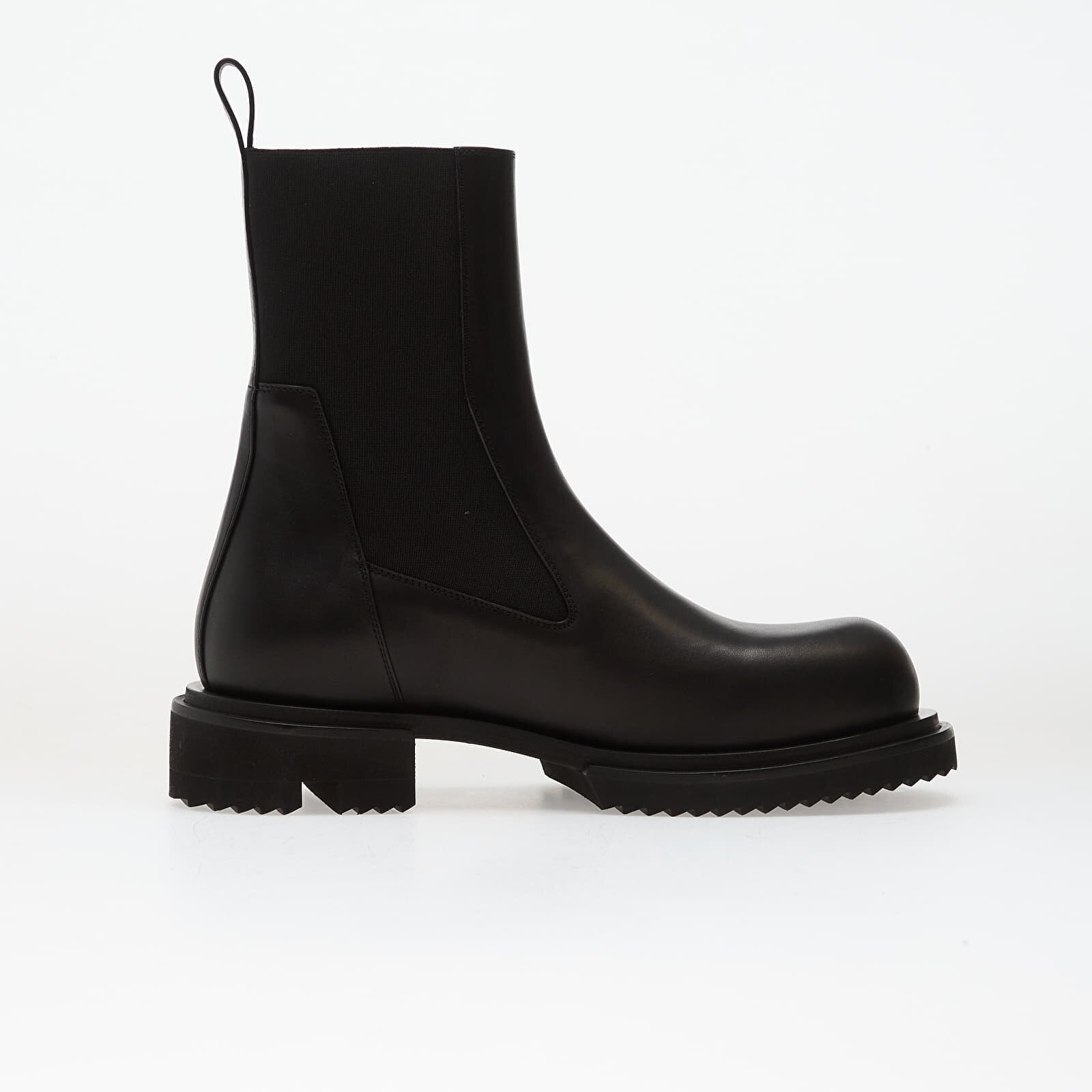 Rick Owens Обувки DRKSHDW Leather Boots - Beatle Gabe Black