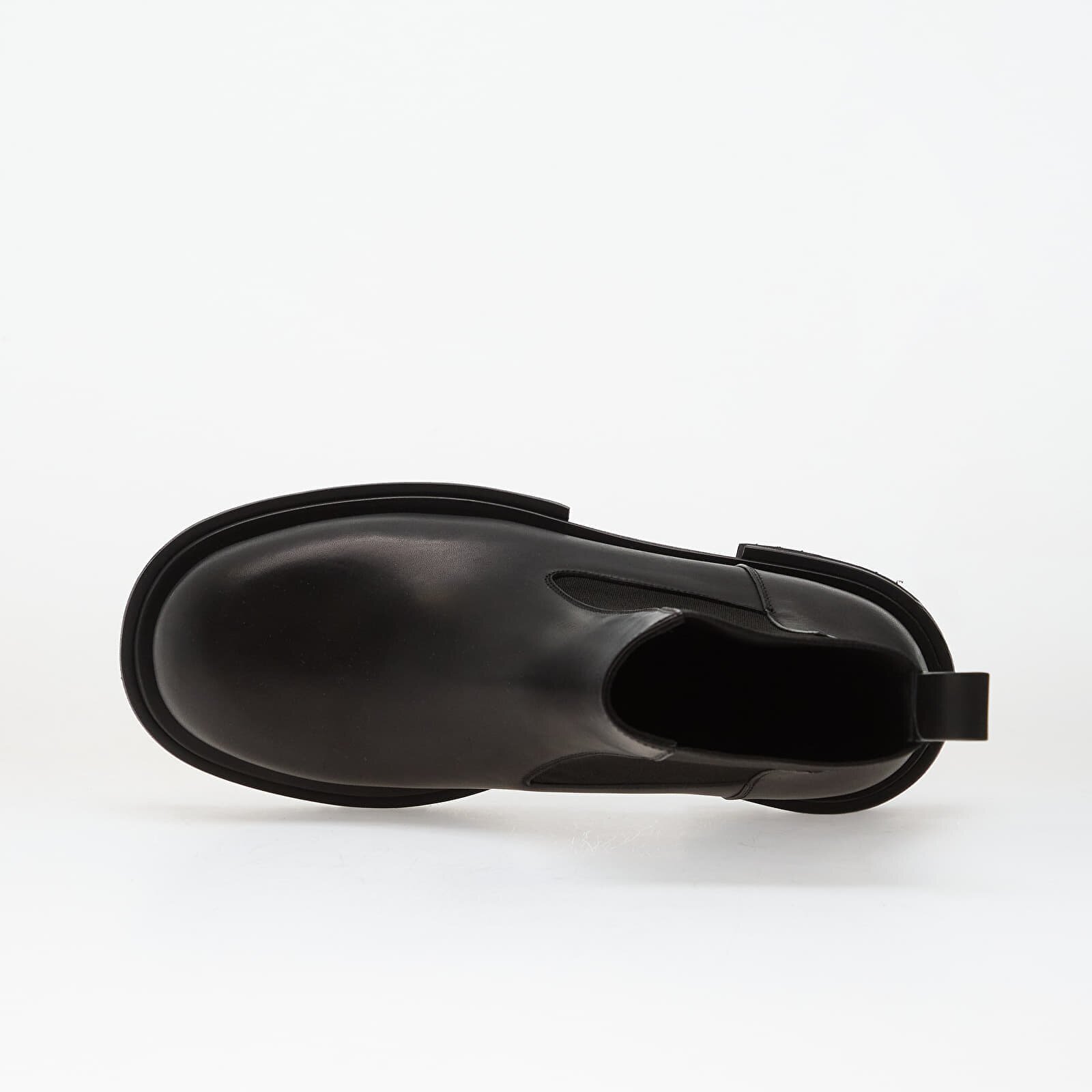 Rick Owens Обувки DRKSHDW Leather Boots - Beatle Gabe Black