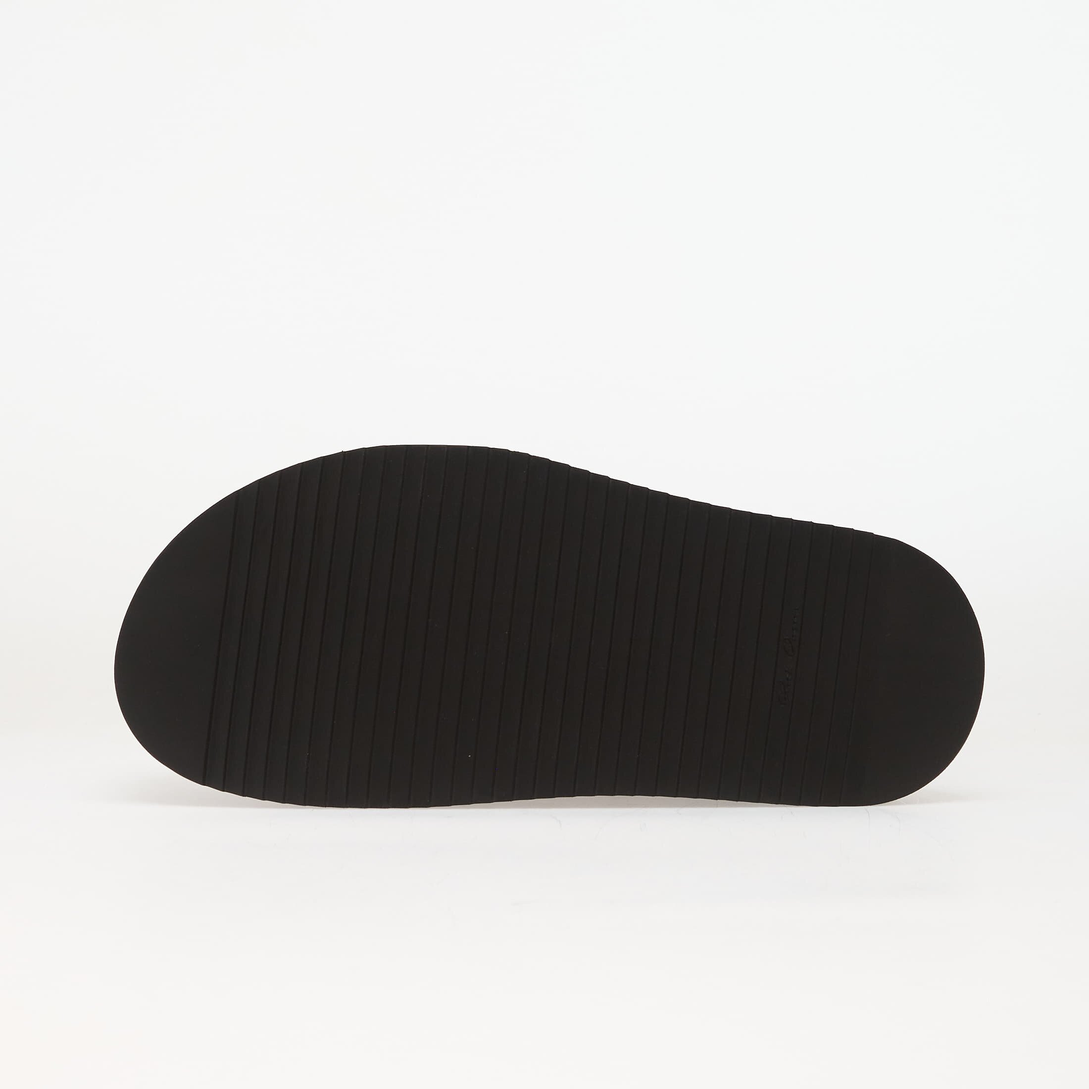 Rick Owens Обувки DRKSHDW Leather Padded Sandals - Padded Megalace Platform Black/ Pearl