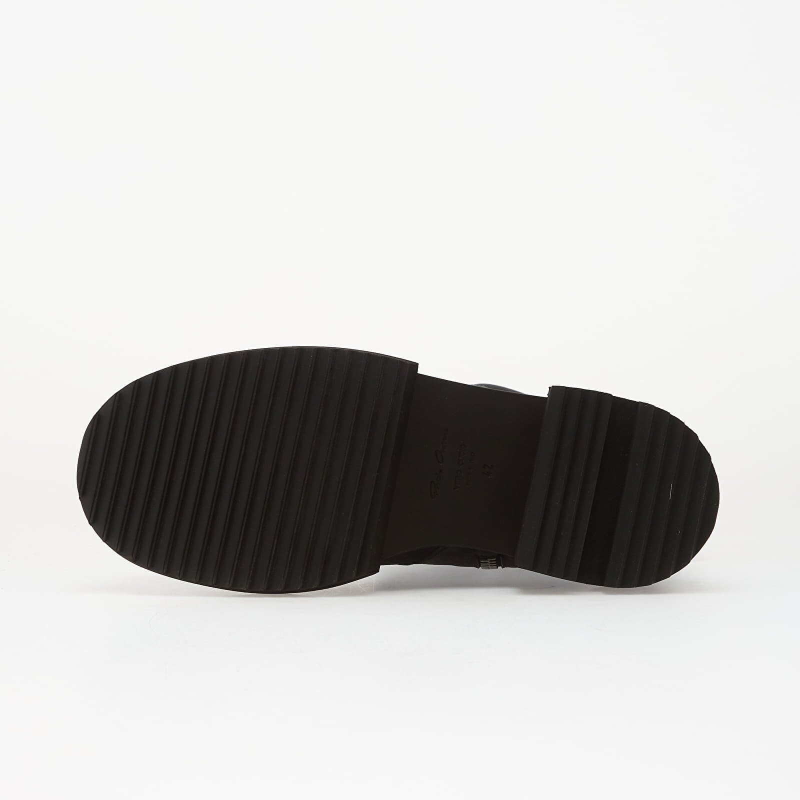 Rick Owens Сникърси DRKSHDW Leather Boots - Low Army Gabe Black