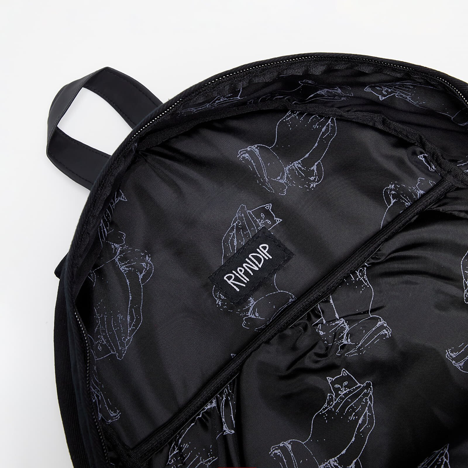 RIPNDIP Раница Lord Nermal Velcro Hands Backpack Black