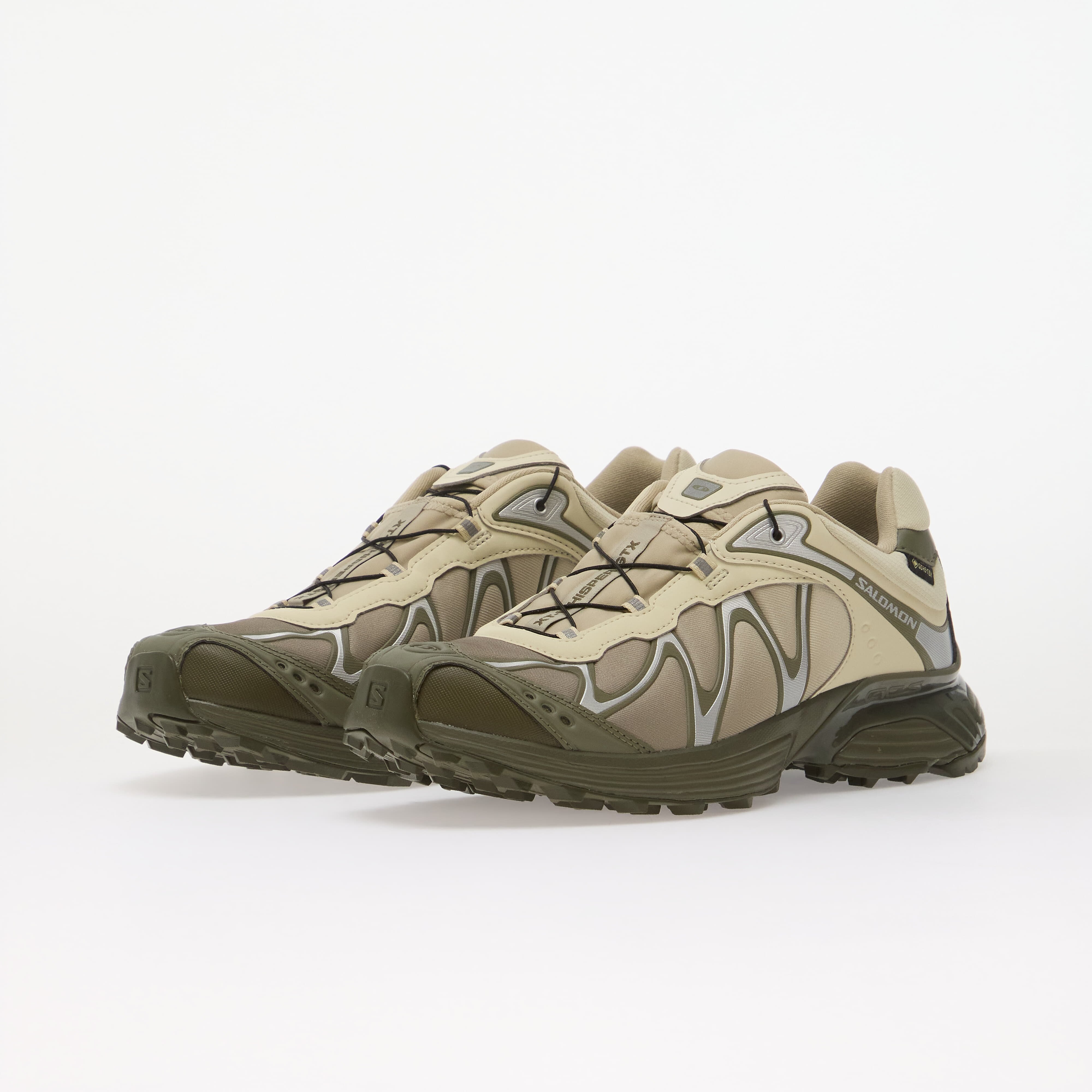 Salomon Обувки XT-Whisper GTX Aspargus Green/ Deep Lichen Green/ Grape Leaf