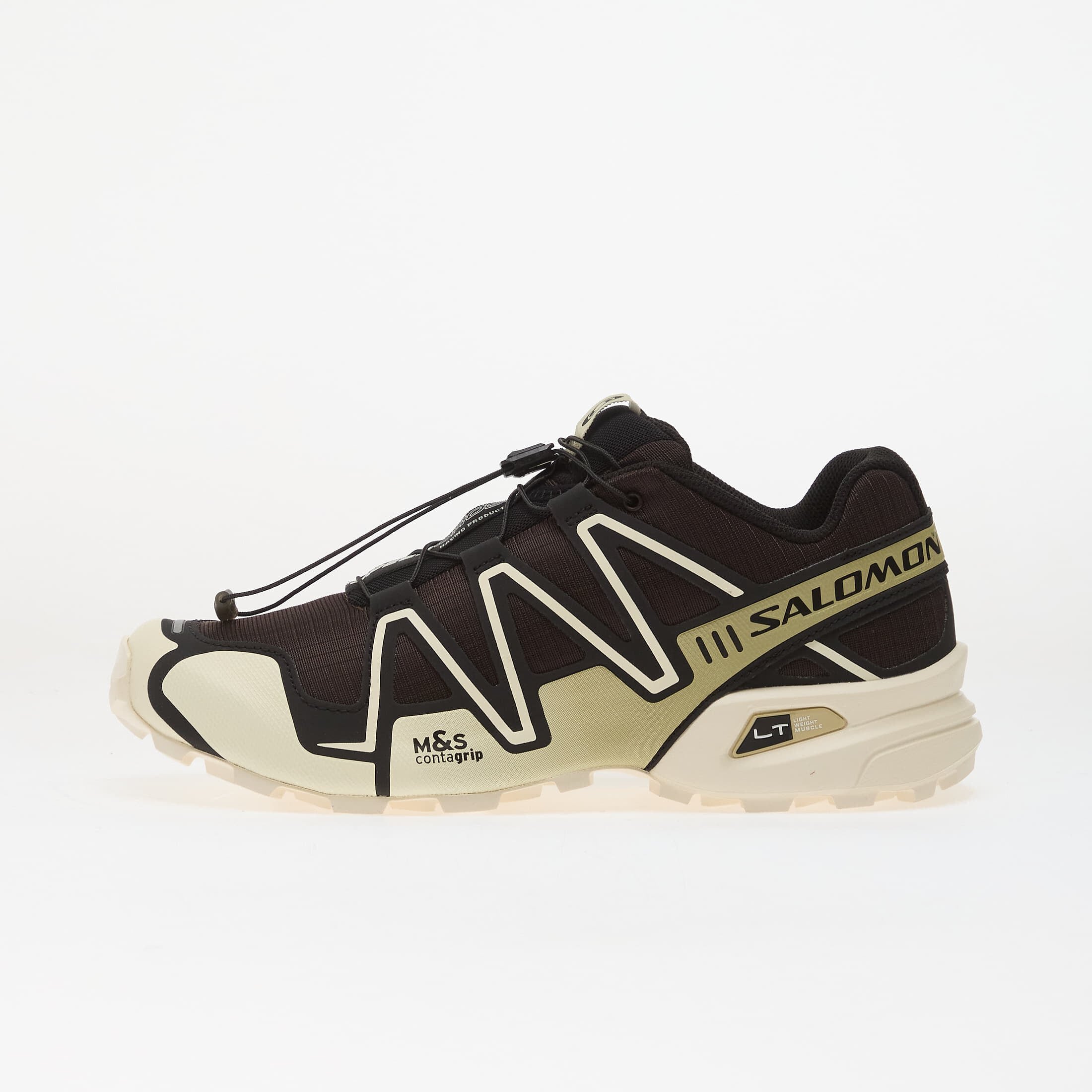 Salomon Сникърси Speedcross 3 Blkcof/ Vanila/ Bog