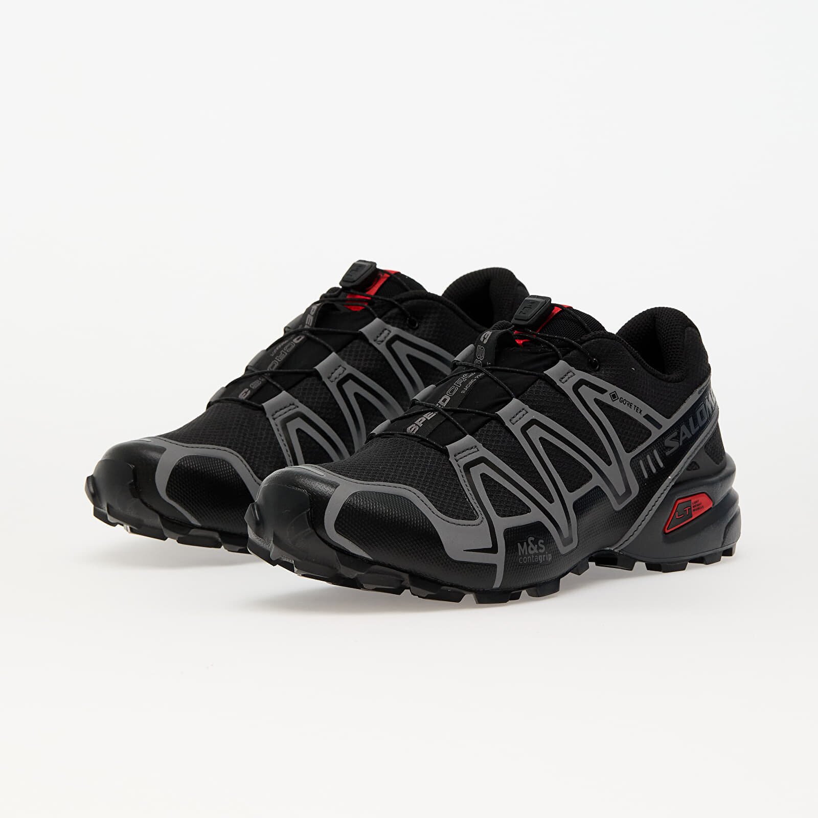 Salomon Сникърси SPEEDCROSS 3 GTX Black/ Asphalt/ Flsc