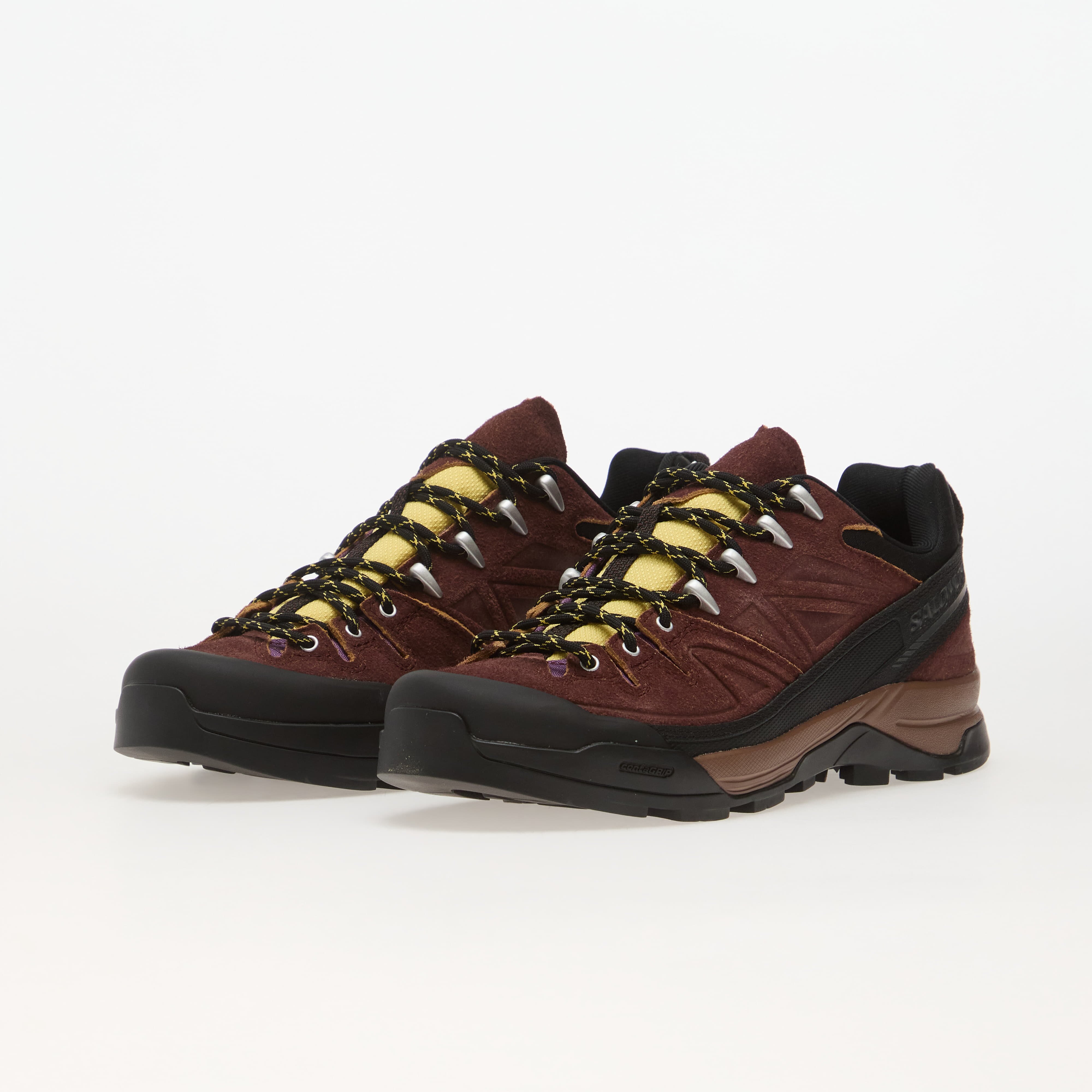 Salomon Сникърси X-Alp Expedition Black/ Bitter Chocolate/ Concord Grape