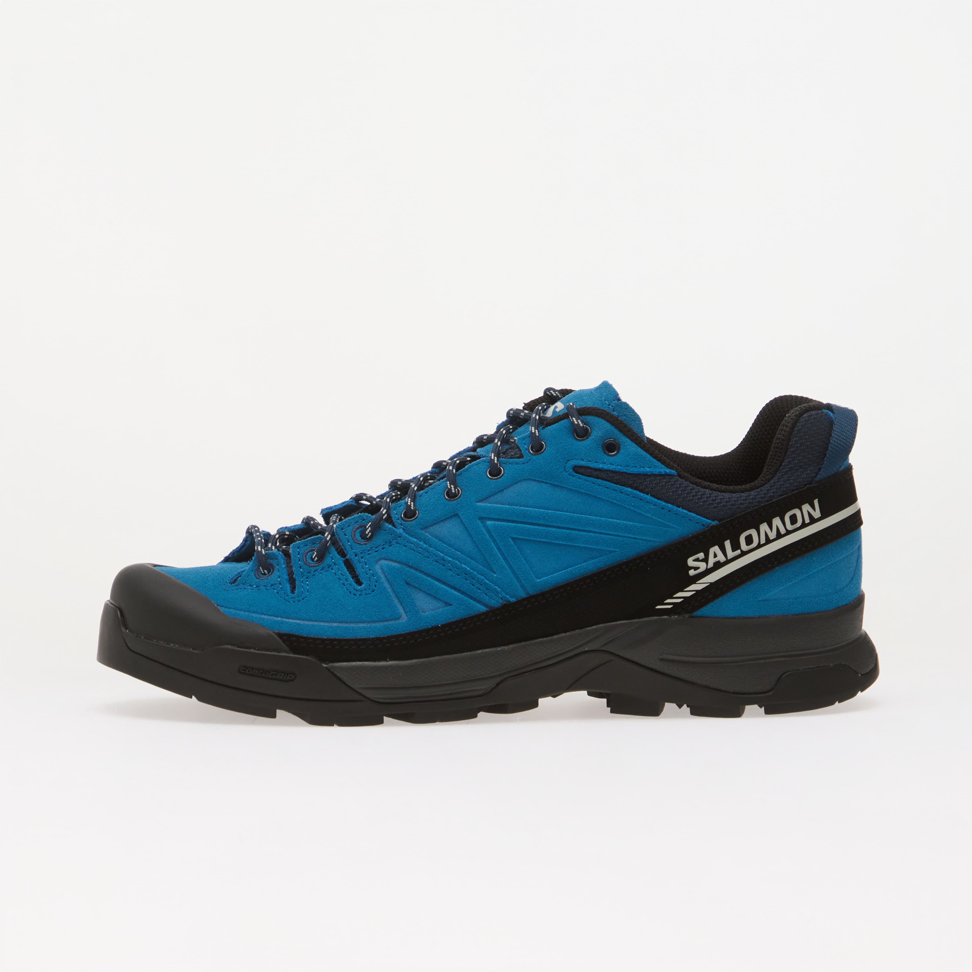 Salomon Сникърси X-Alp Leather Mykonos Blue/ Spellbound/ Black