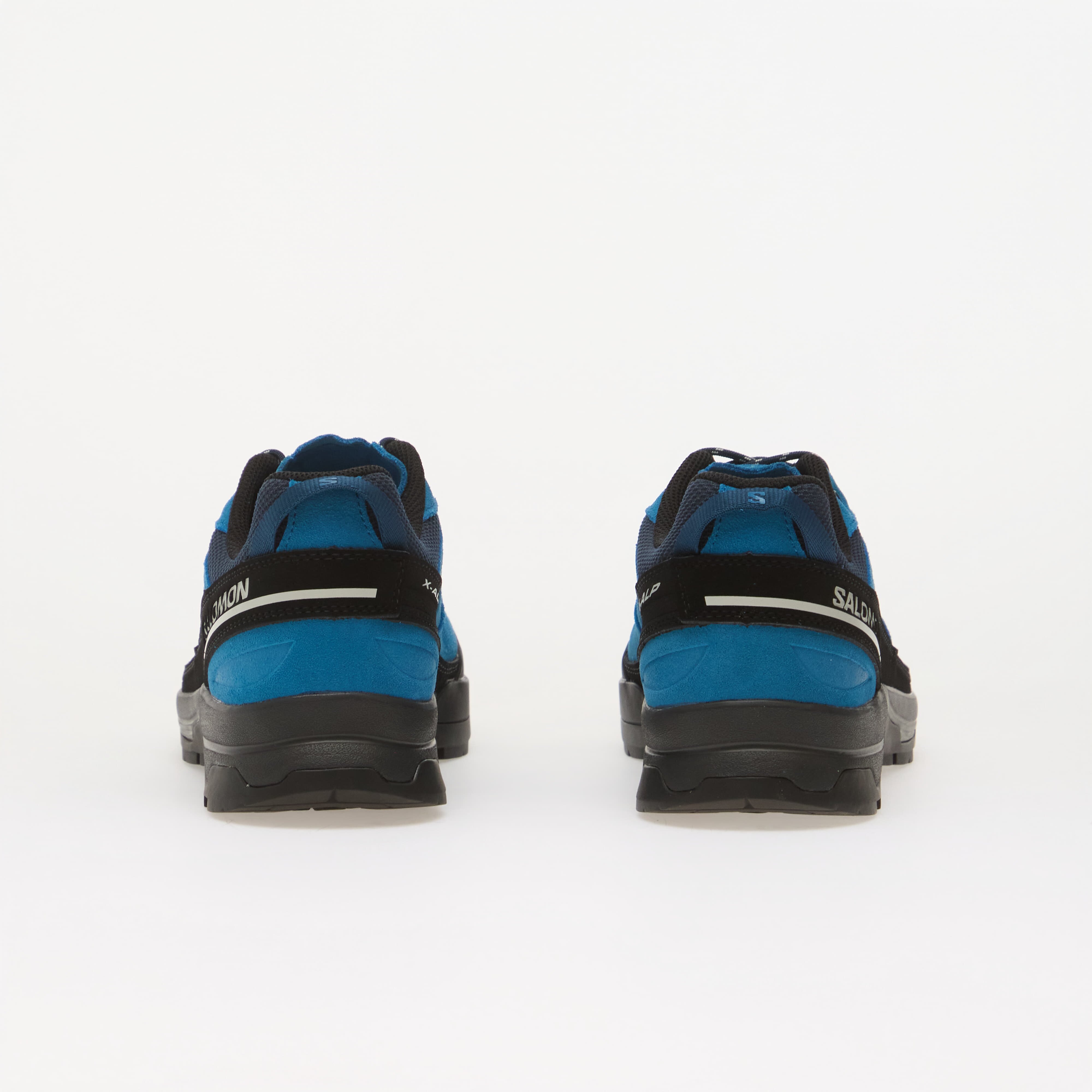 Salomon Сникърси X-Alp Leather Mykonos Blue/ Spellbound/ Black