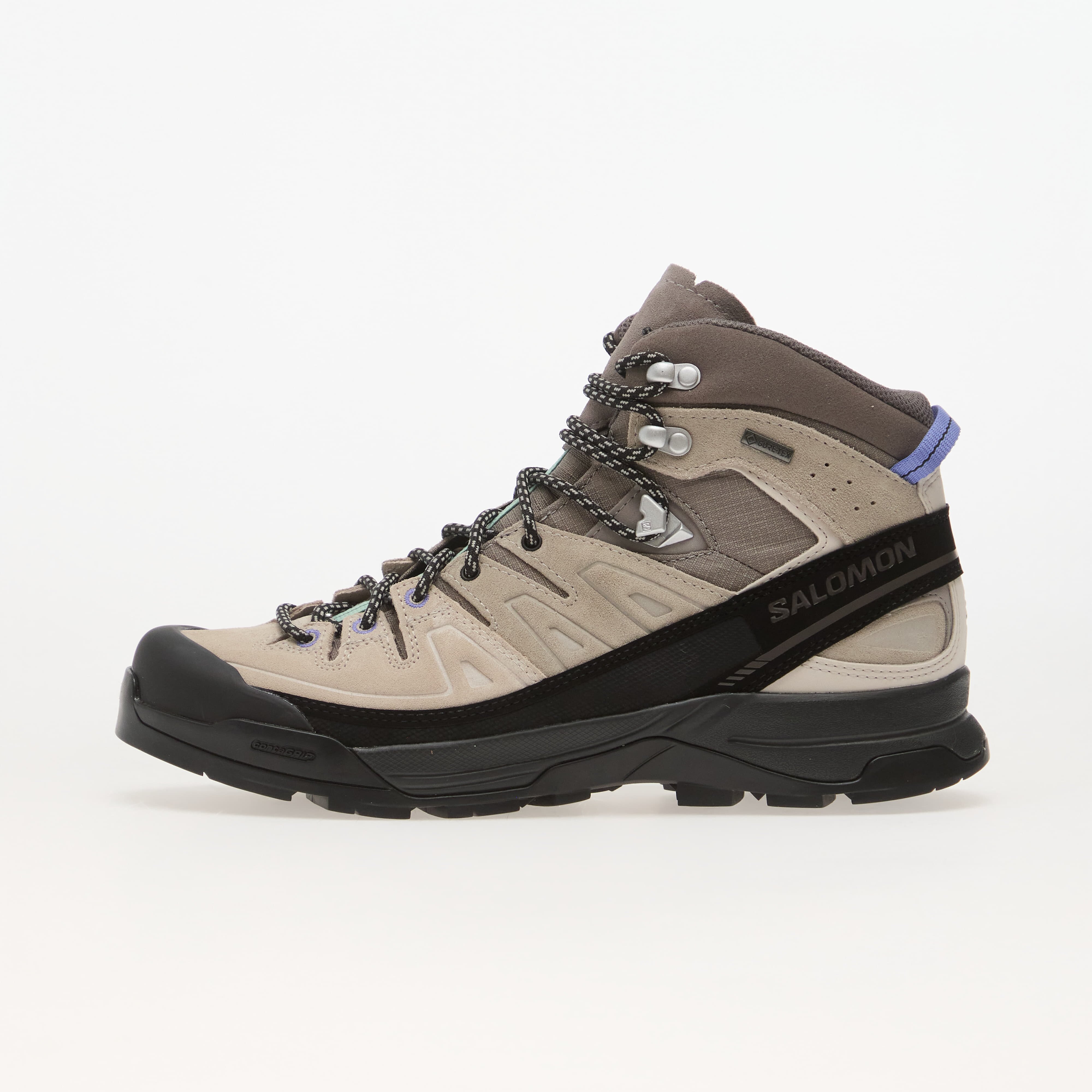 Salomon Сникърси X-Alp Mid Ltr GTX Cloudburst/ Silver Cloud/ Black