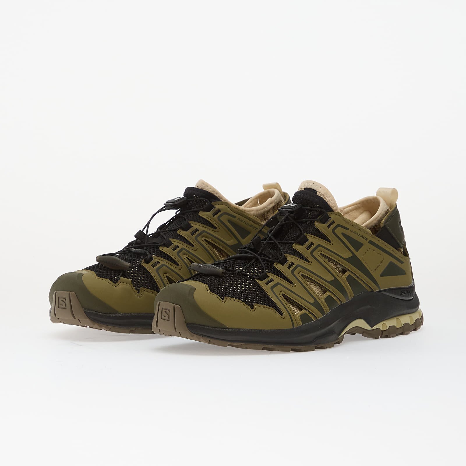 Salomon Сникърси Xa Pro 3D Modular Black/ Martini Oli