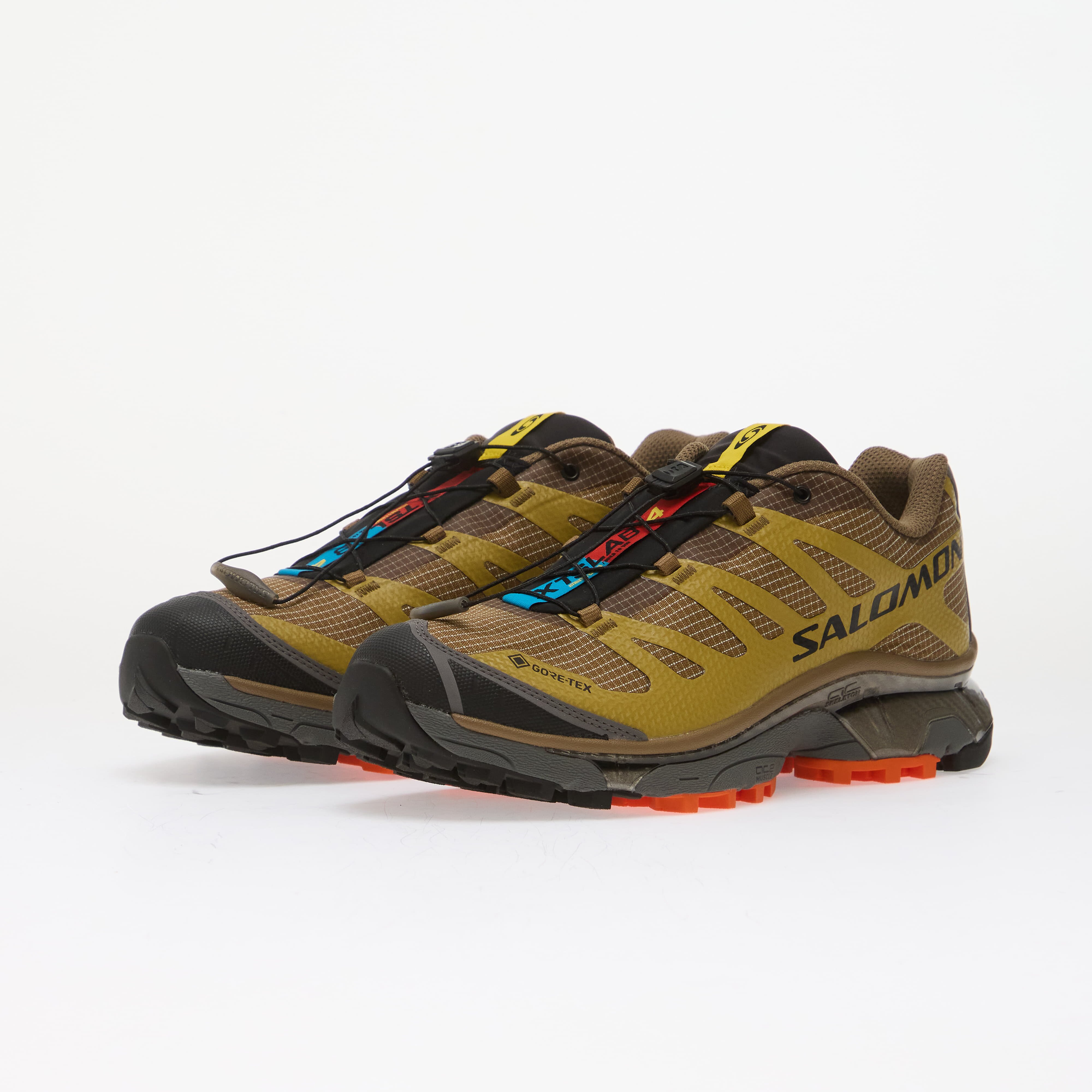 Salomon Сникърси XT-4 Og GTX Coyote Brown/ Willow/ Dragon Fire