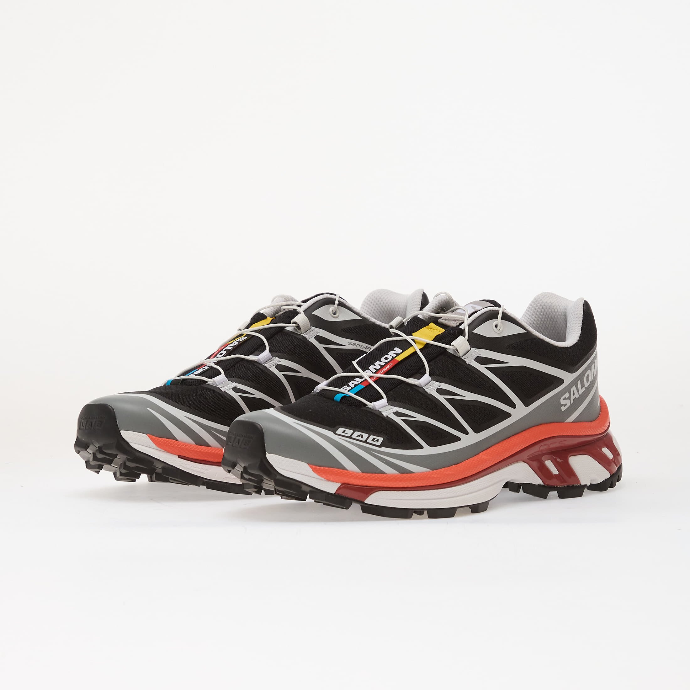 Salomon Сникърси XT-6 Alloy/ Black/ Lava Falls