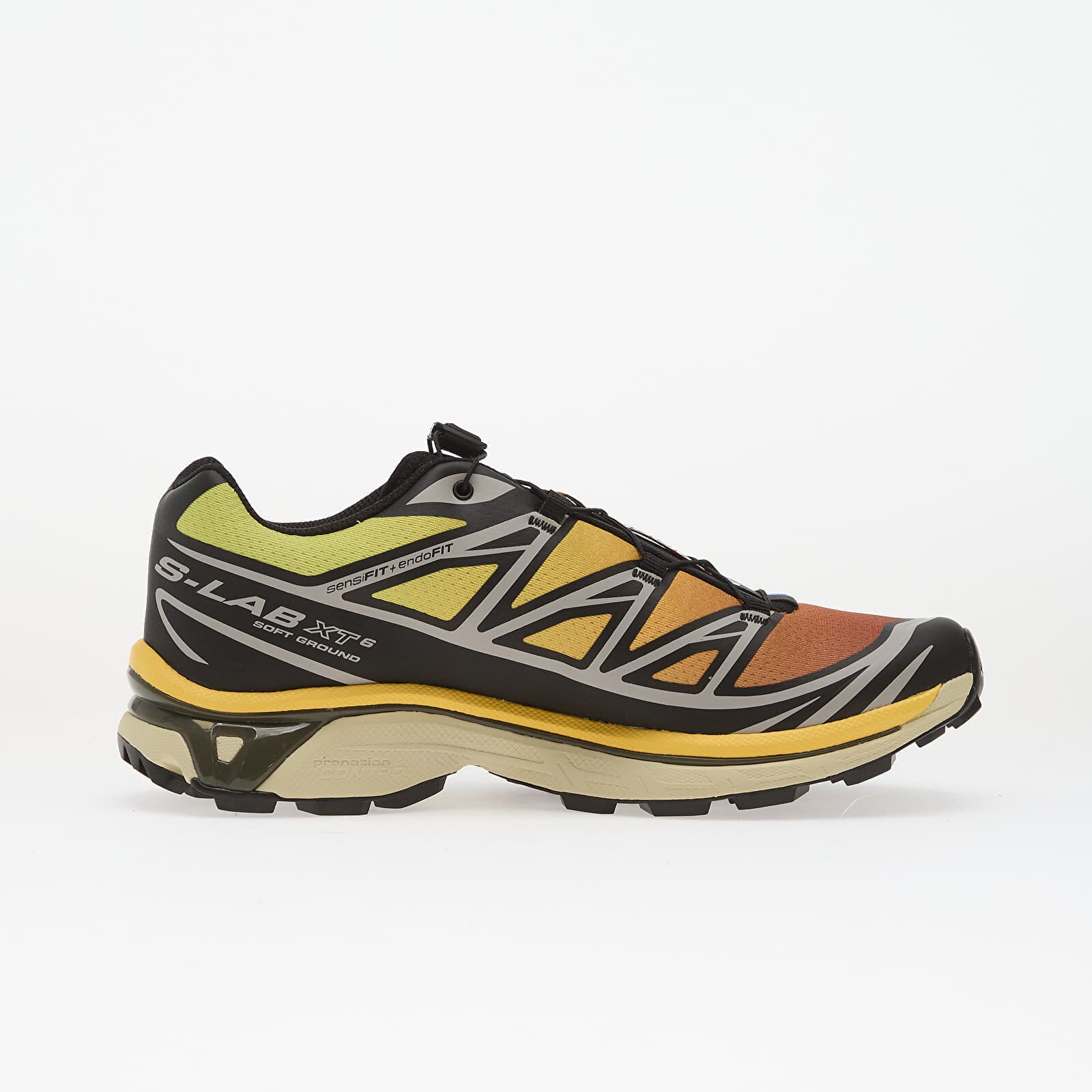 Salomon Сникърси XT-6 Black/ Grape Leaf/ Beach Ball