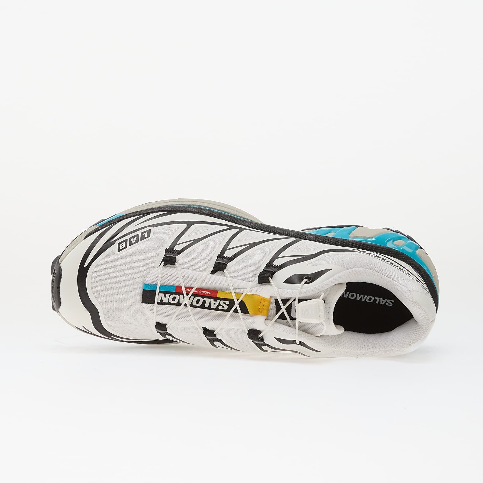 Salomon Сникърси XT-6 Black/ White/ Blue Curacao
