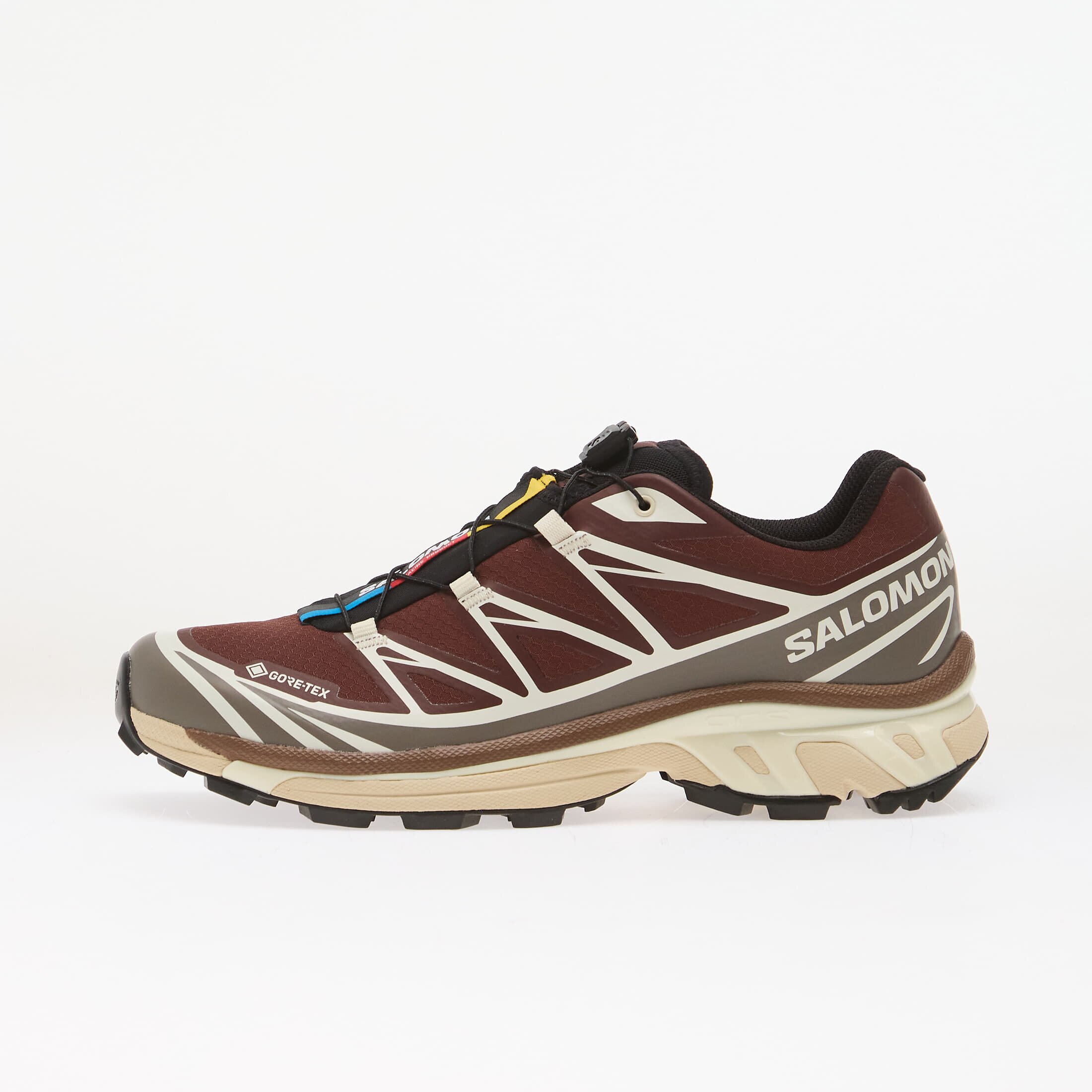 Salomon Сникърси XT-6 GTX Bchoco/ Iron/ Vanila