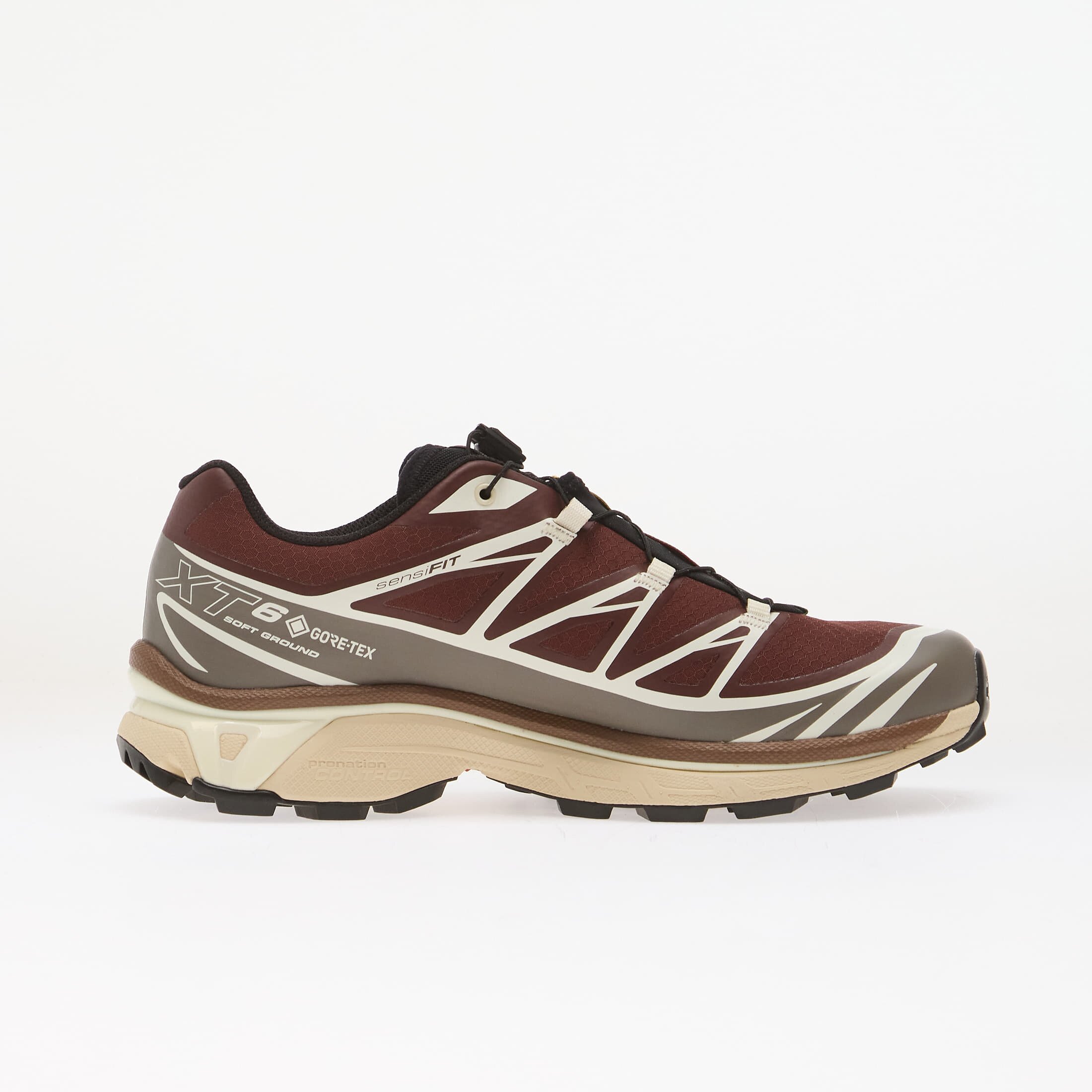 Salomon Сникърси XT-6 GTX Bchoco/ Iron/ Vanila
