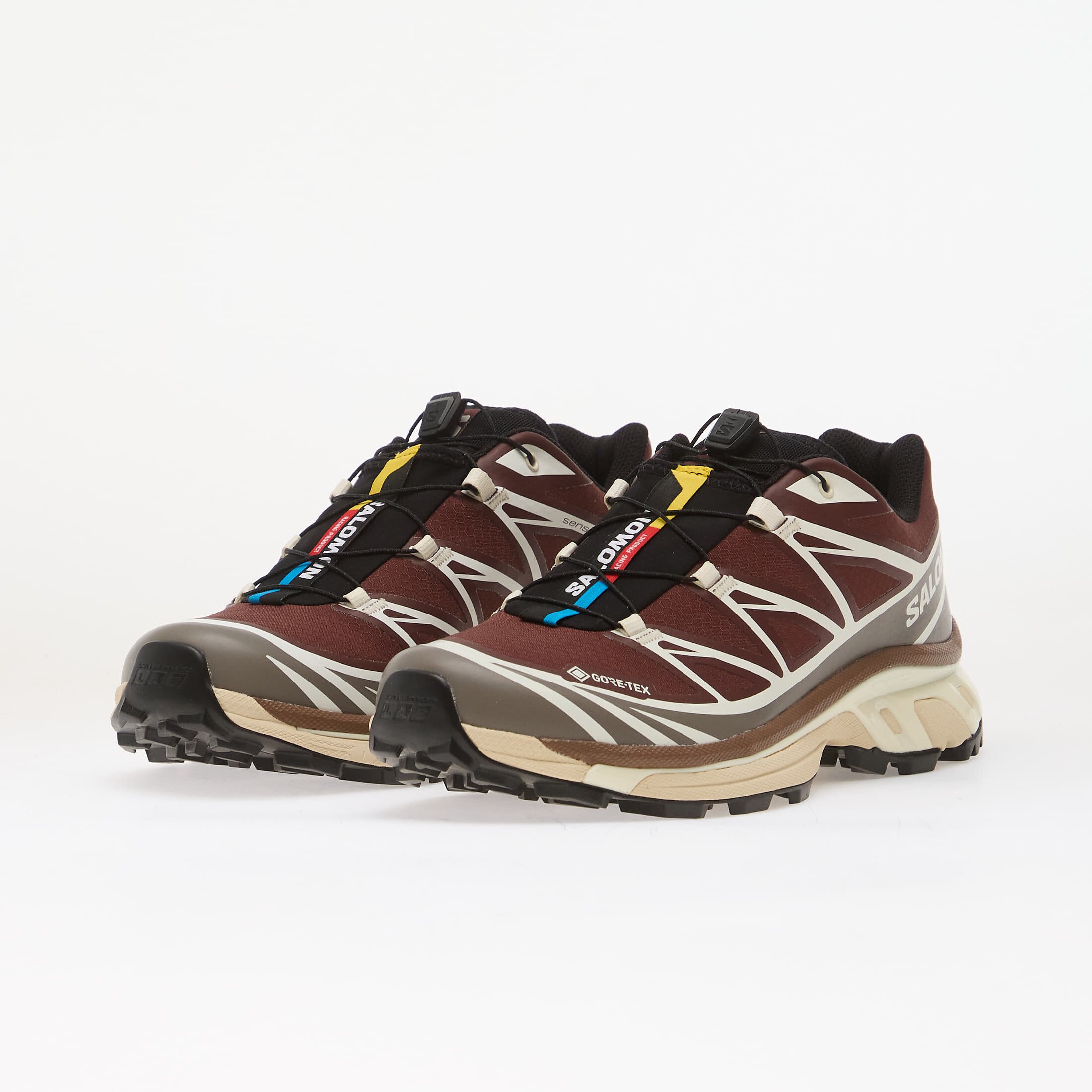 Salomon Сникърси XT-6 GTX Bchoco/ Iron/ Vanila