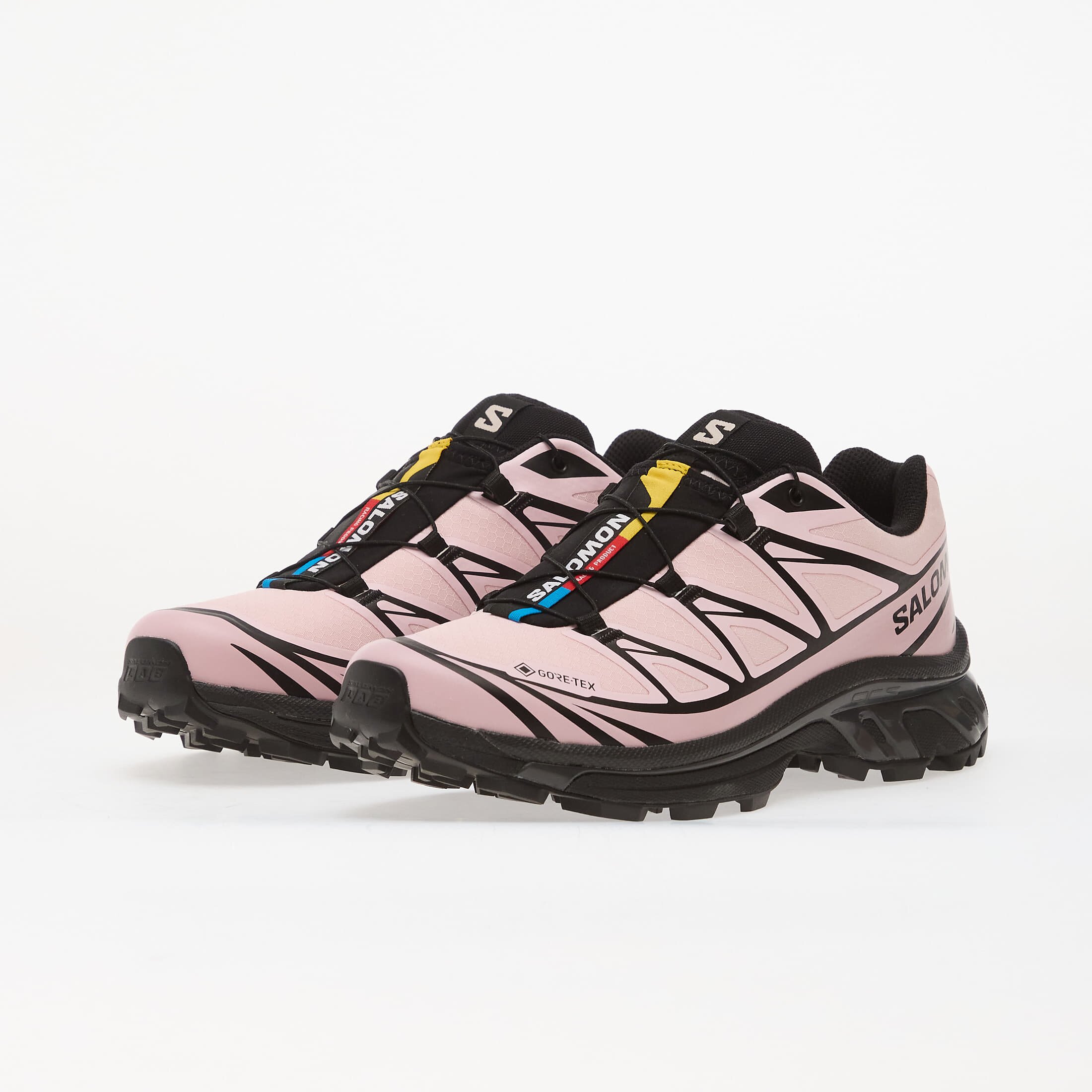 Salomon Сникърси XT-6 GTX Black/ Icy Pink/ Dawn Pink