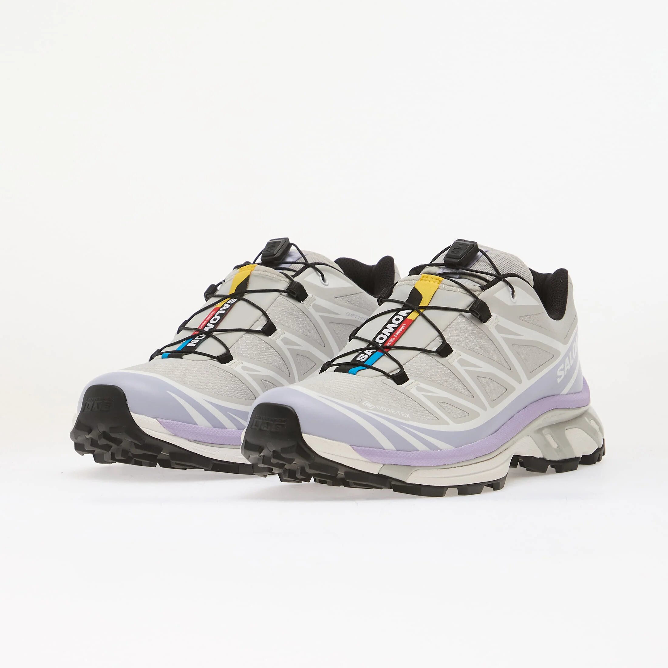 Salomon Сникърси XT-6 GTX Gray Violet/ Cosmic Sky/ White