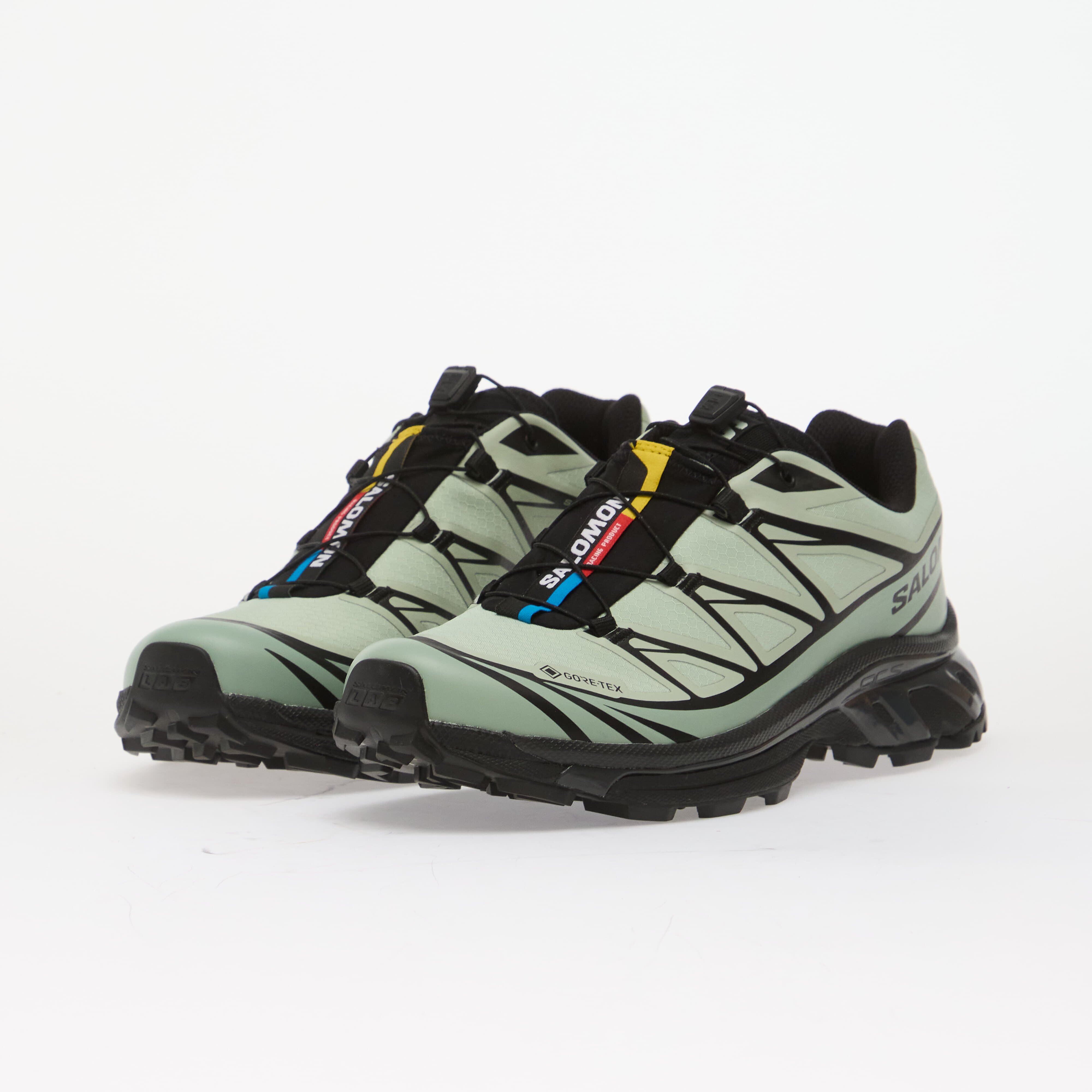 Salomon Сникърси XT-6 GTX Sea Foam/ Greenm/ Black