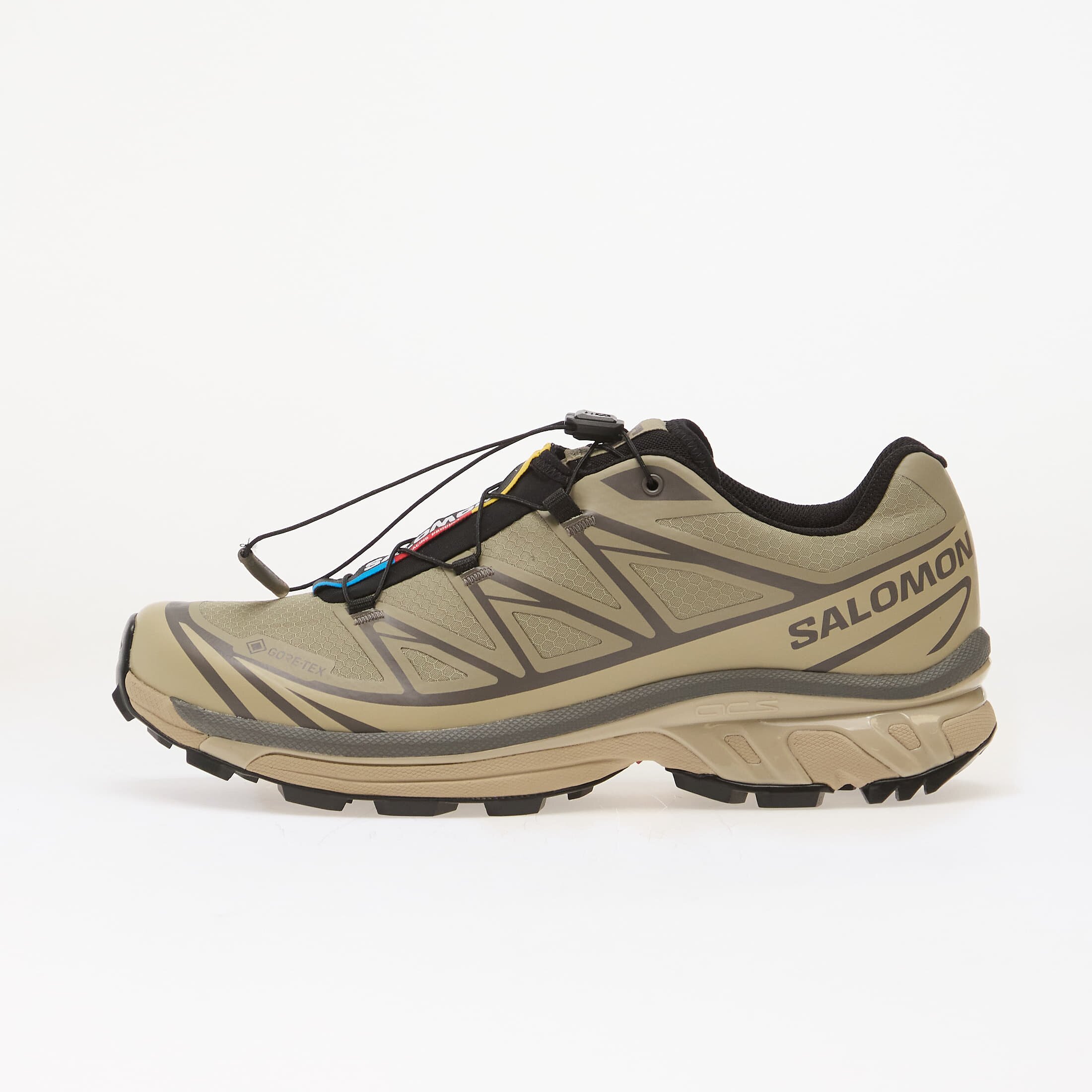 Salomon Сникърси XT-6 GTX White Pepper/ Silves/ Dark G