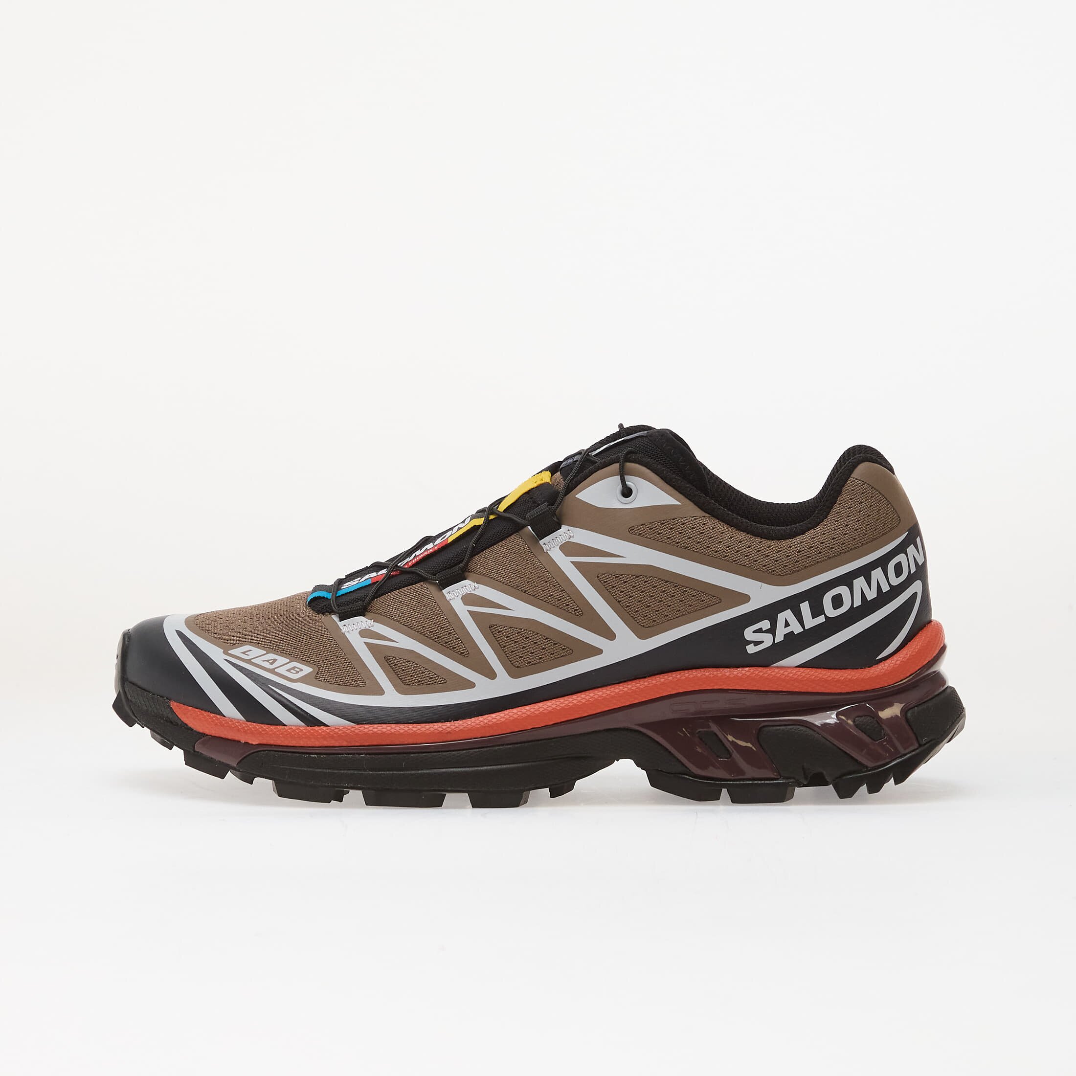 Salomon Сникърси XT-6 Walnut/ Maritime Blue/ Huckle
