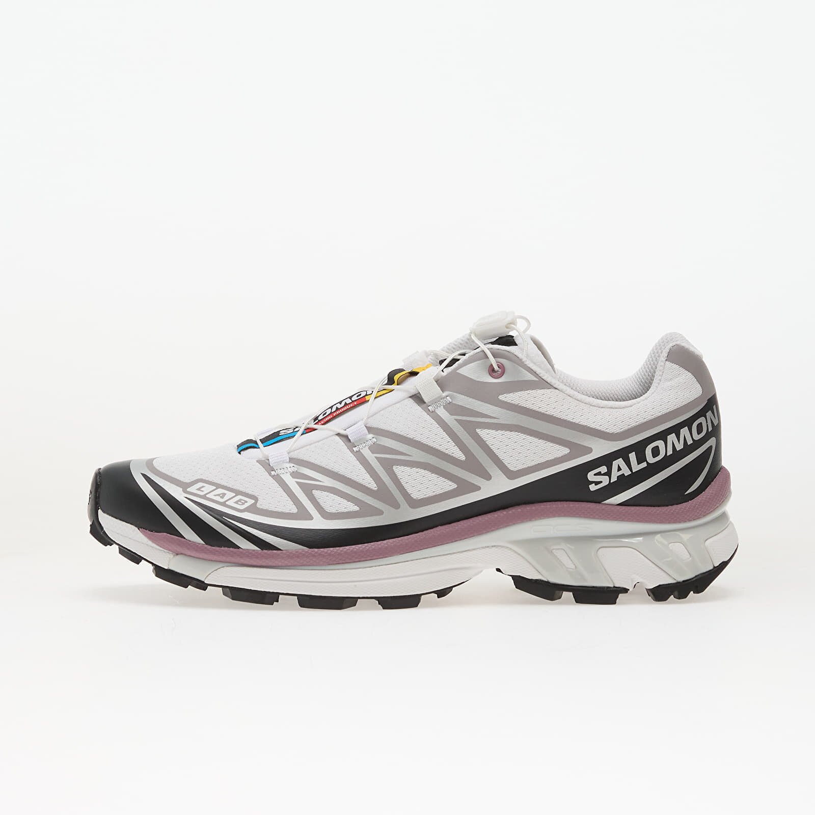 Salomon Сникърси XT-6 White/ Black/ Dusky Orchid