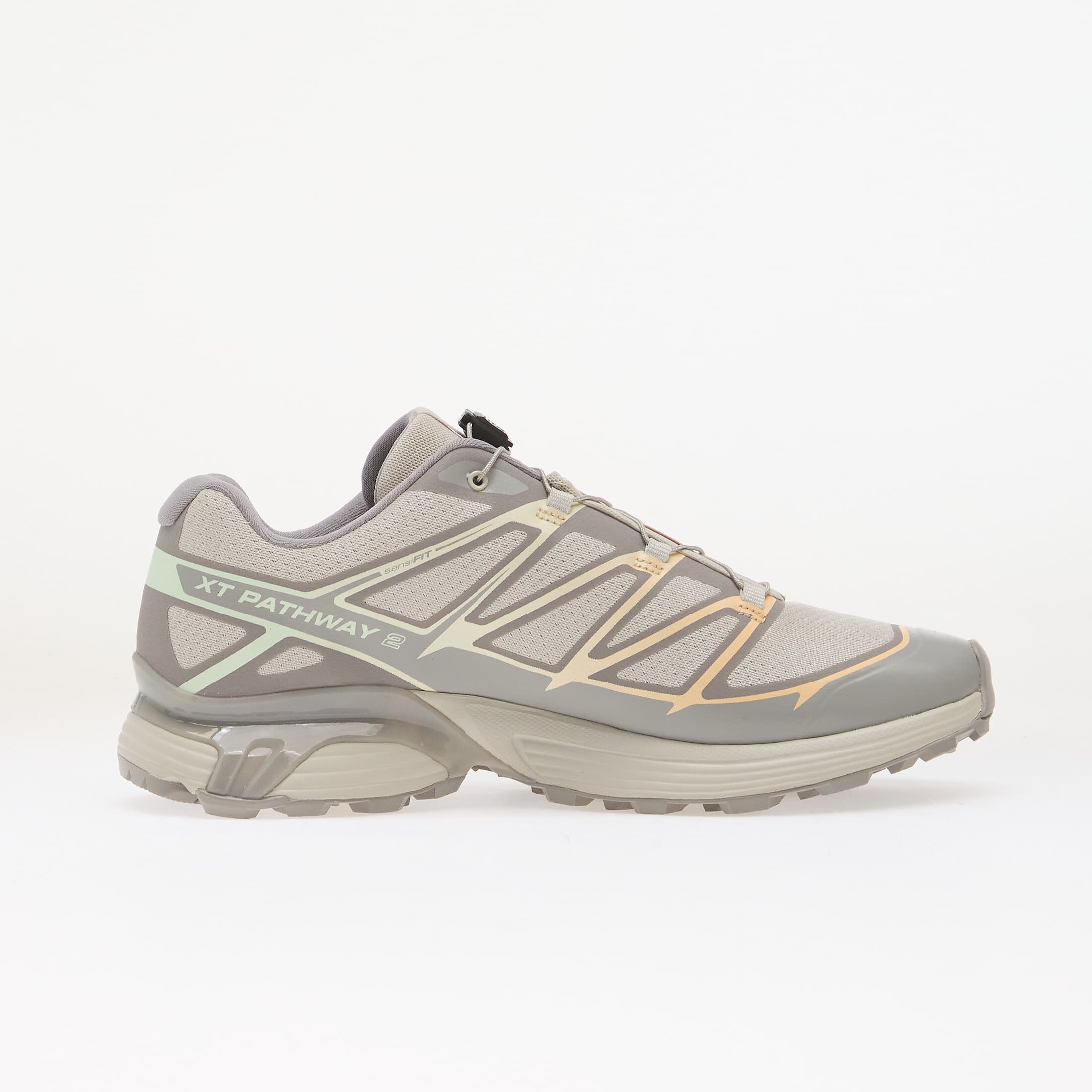 Salomon Сникърси XT-PATHWAY 2 Lunar Rock/ Clearly Aqua/ Almond Cream