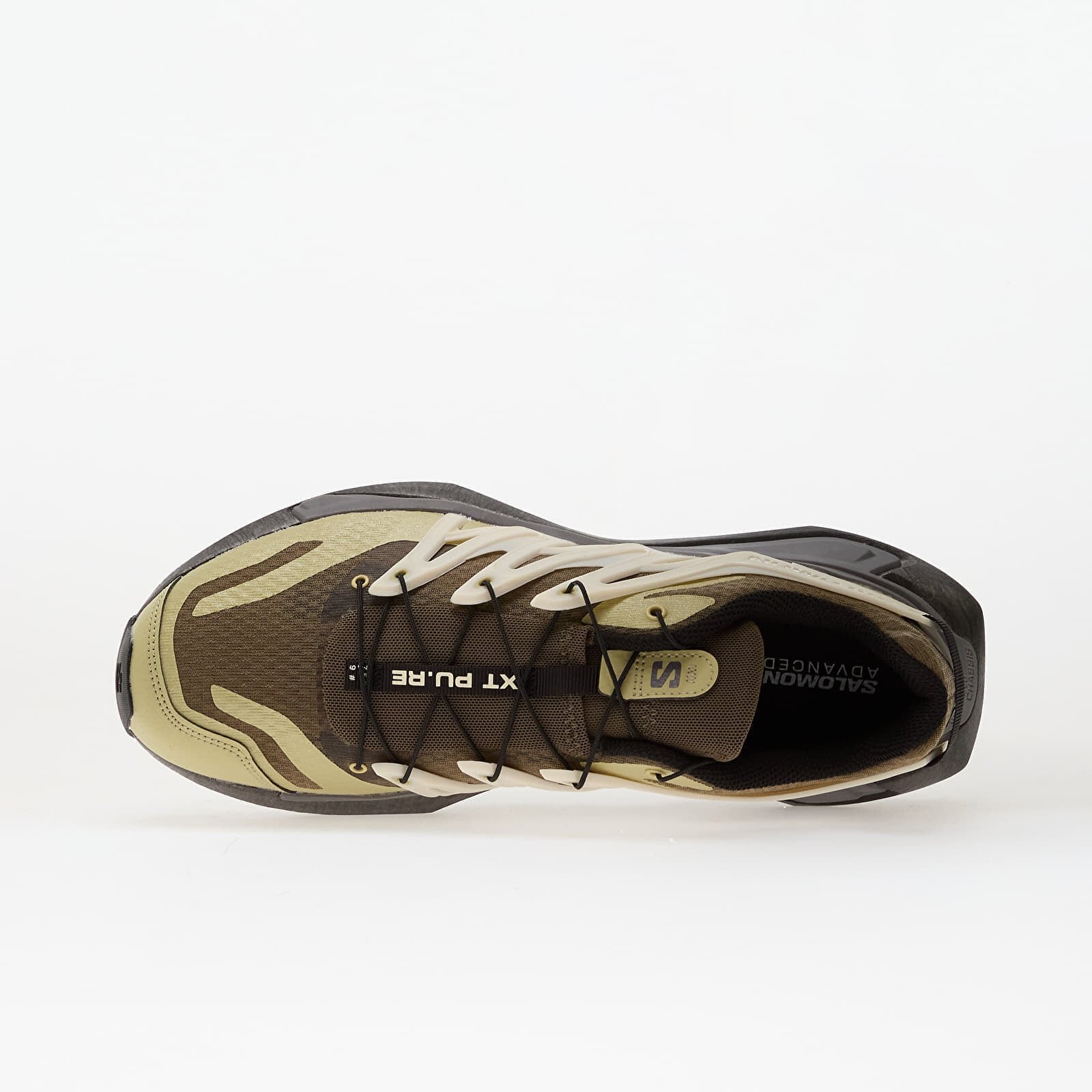 Salomon Сникърси XT Pu.Re Advanced Stone Gray/ Pale Olive Green/ Vanilla Ice