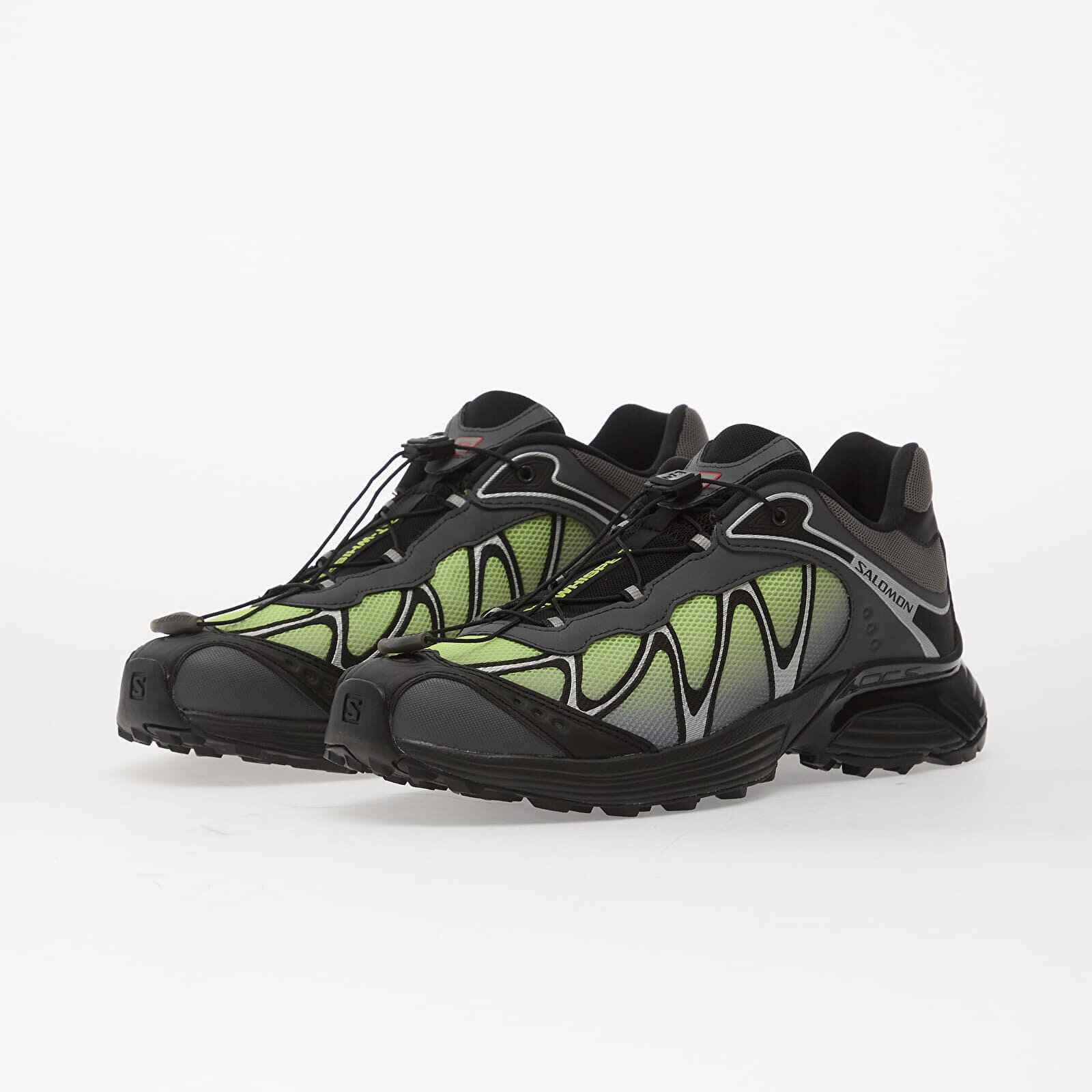 Salomon Сникърси XT-Whisper Black/ Asphalt/ Acid Lime
