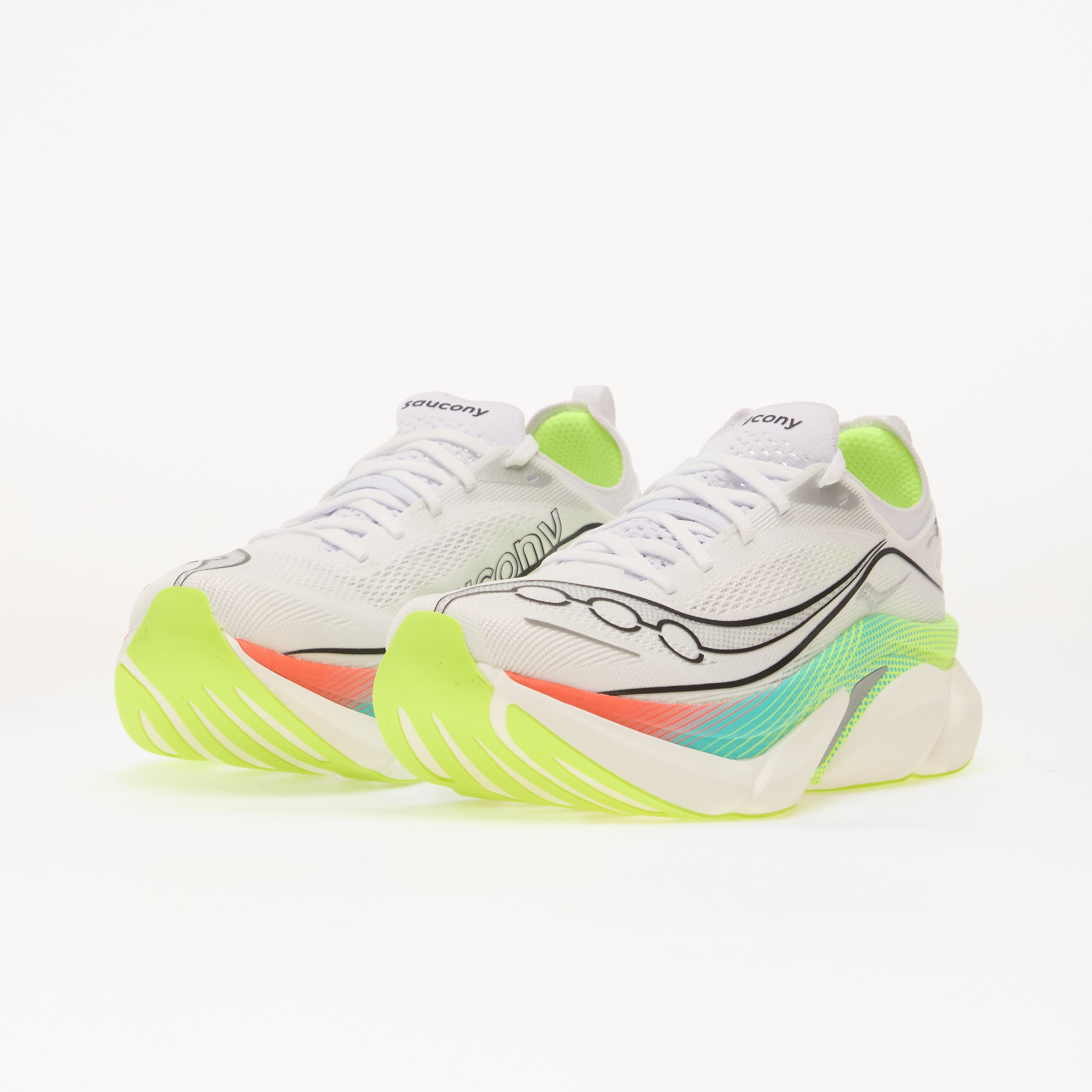 Saucony Сникърси Endorphin Elite 3 White/ Multi