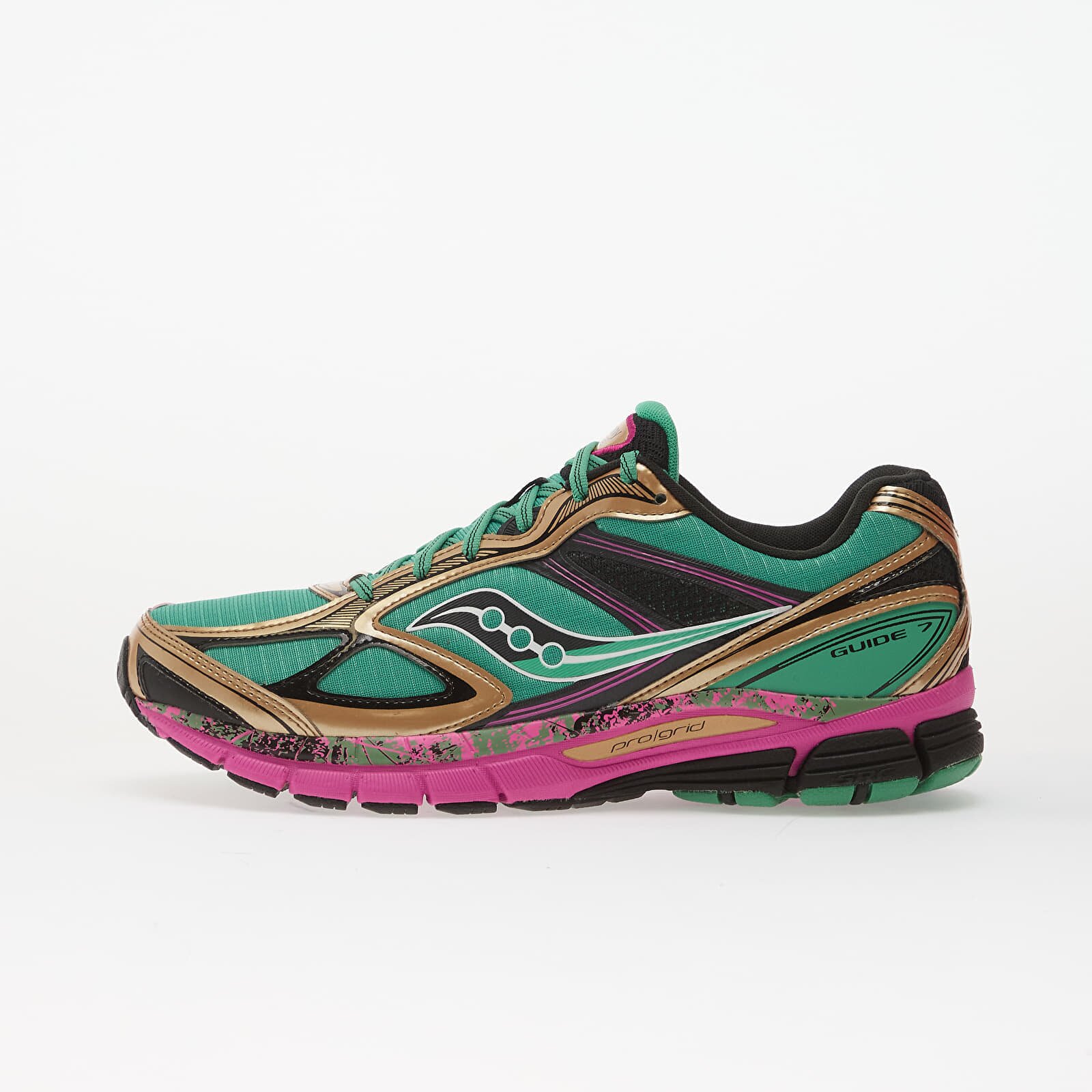 Saucony Сникърси Guide 7 Green/ Bronze