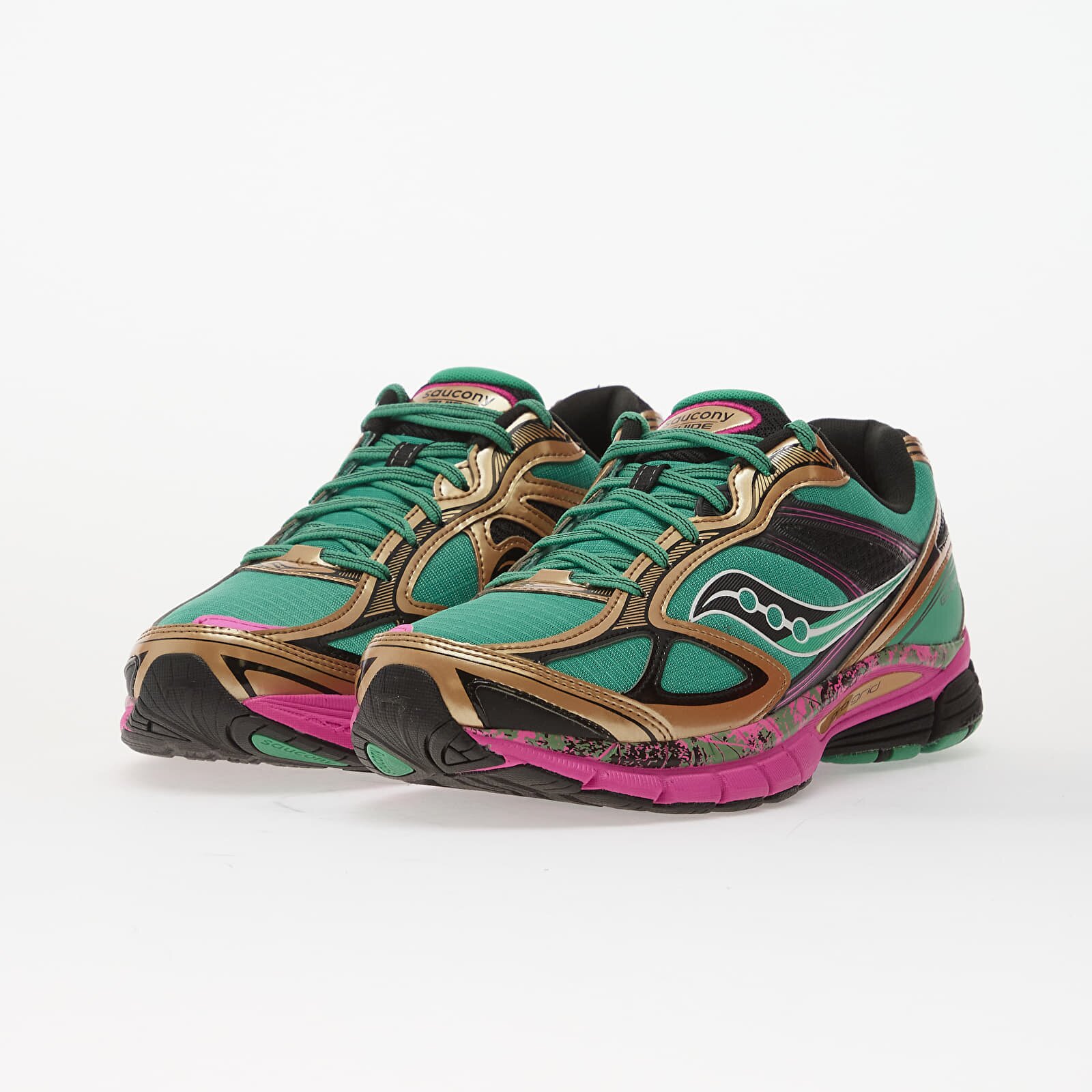 Saucony Сникърси Guide 7 Green/ Bronze