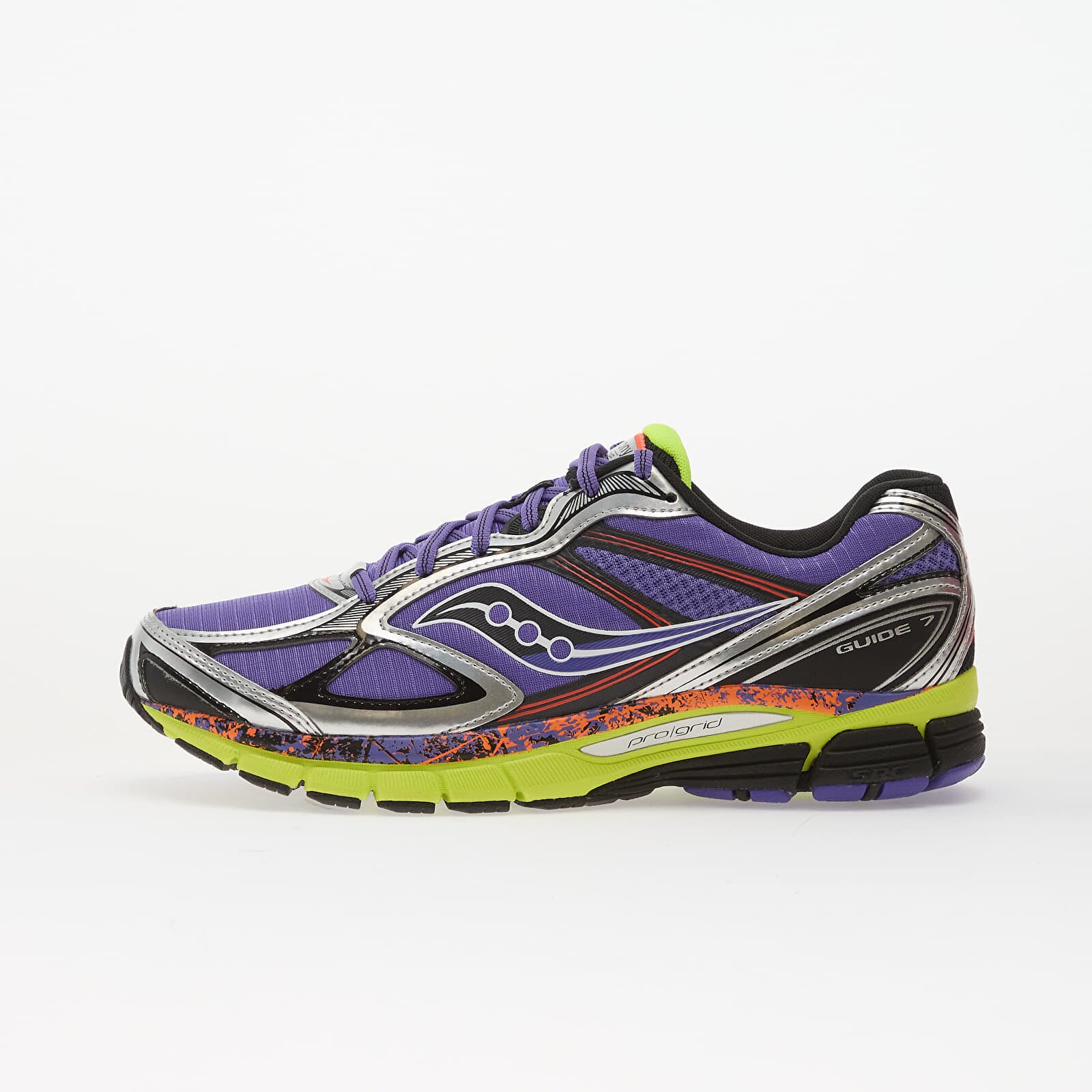 Saucony Сникърси Guide 7 Purple/ Citron