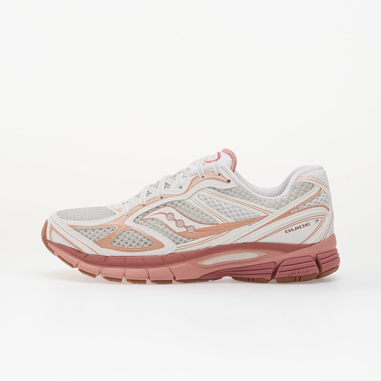 Saucony Сникърси Guide 7 White/ Peach