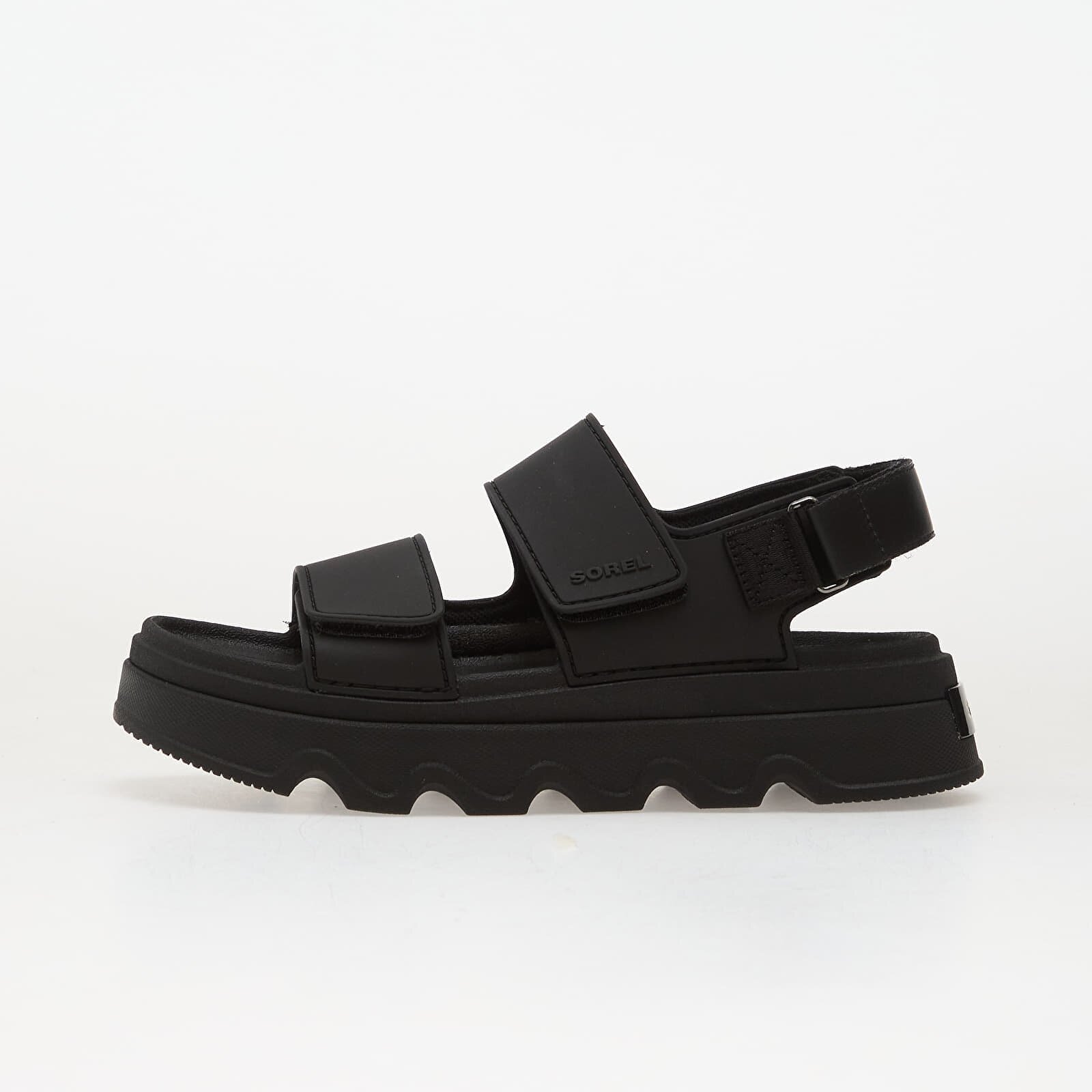 Sorel Kinetic™ Sunchase Ankle Strap Black/ Sea Salt