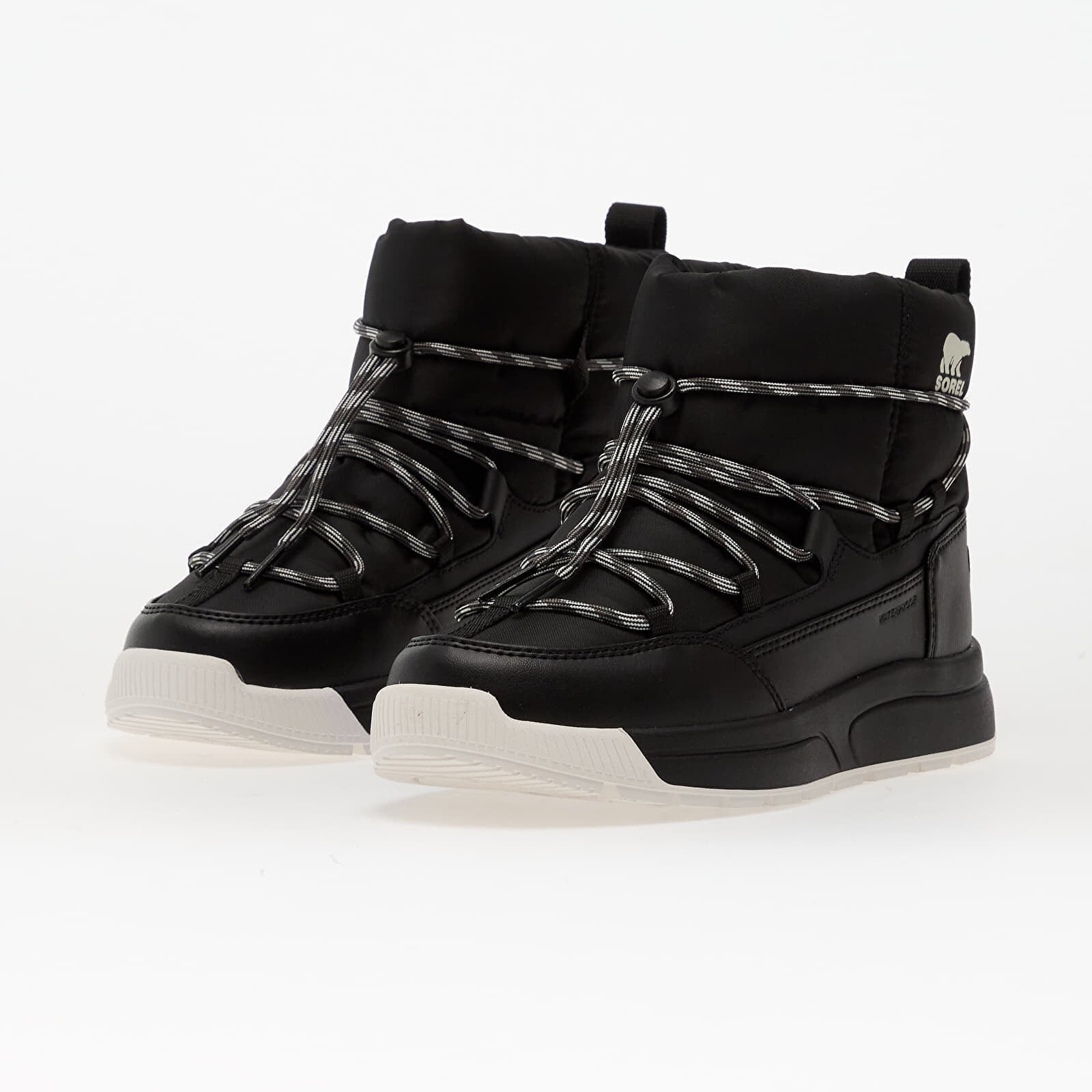Sorel Whitney™ Iii Slip-On Wp Black/ Sea Salt