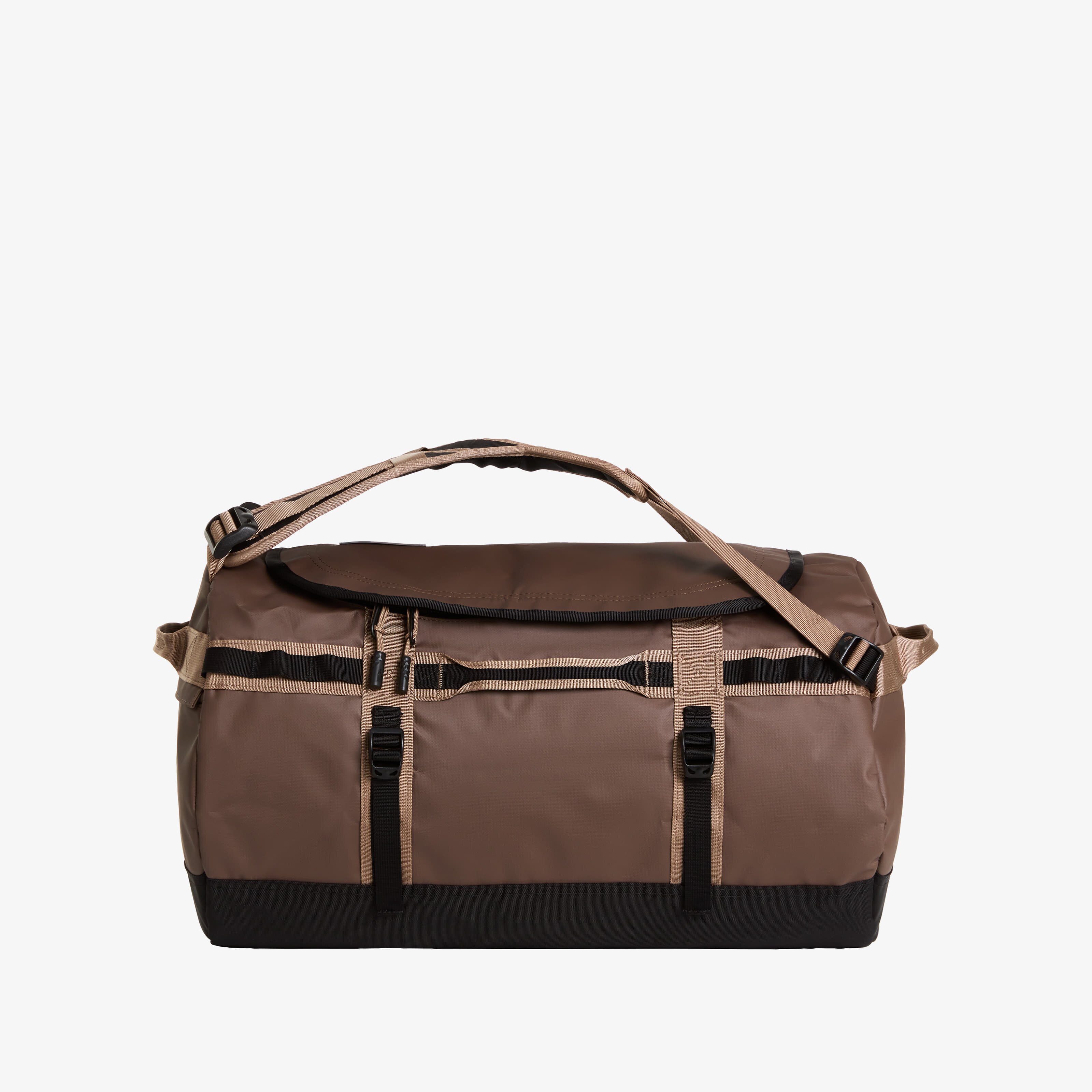 The North Face Base Camp Duffel - S Smokey Brown/TNF Black/Garnet