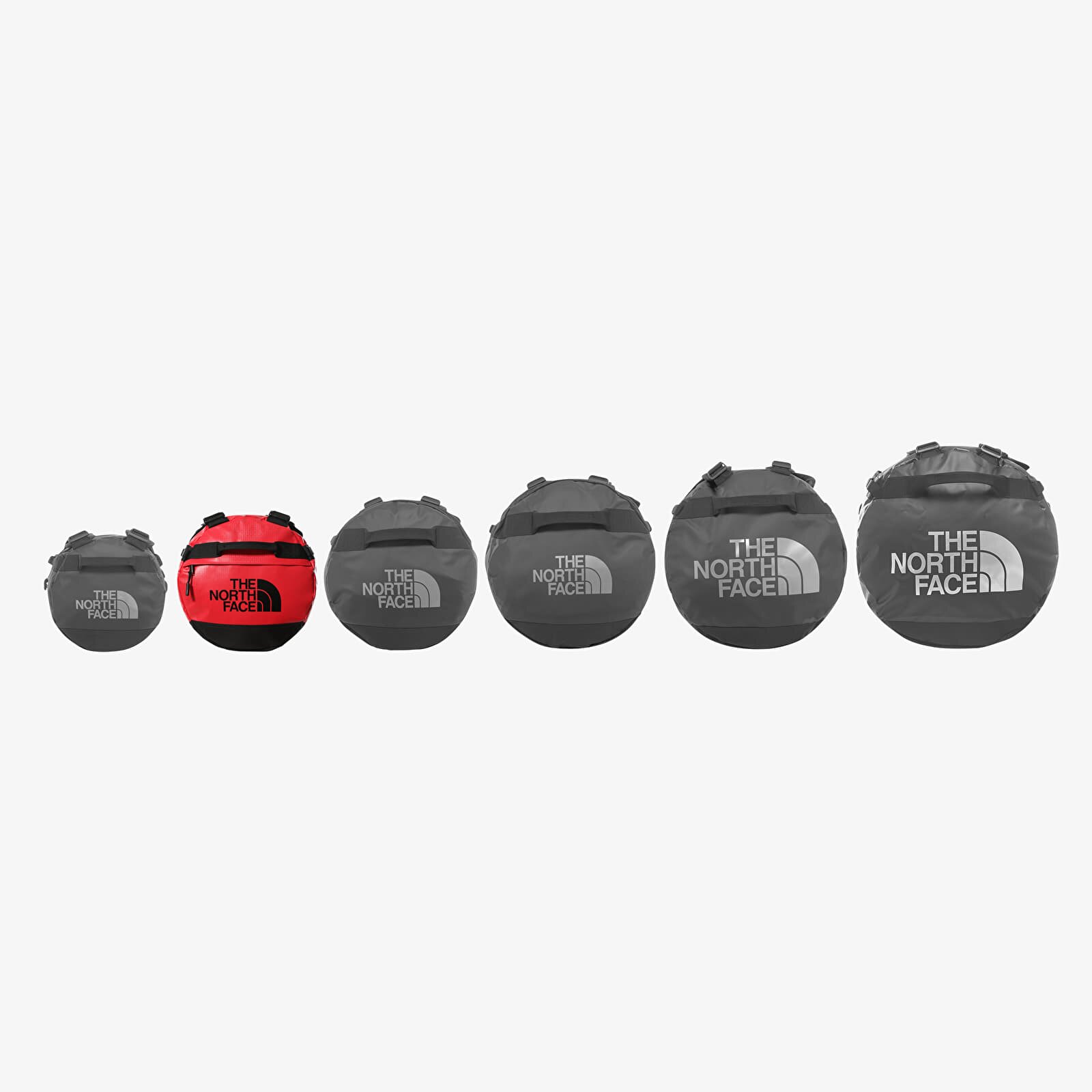 The North Face Base Camp Duffel - S TNF Red/ TNF Black