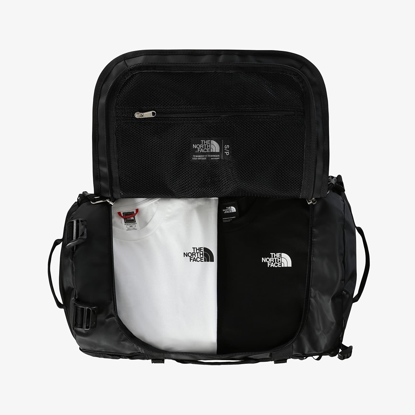 The North Face Чанта Base Camp Duffel - S TNF Black/ TNF White