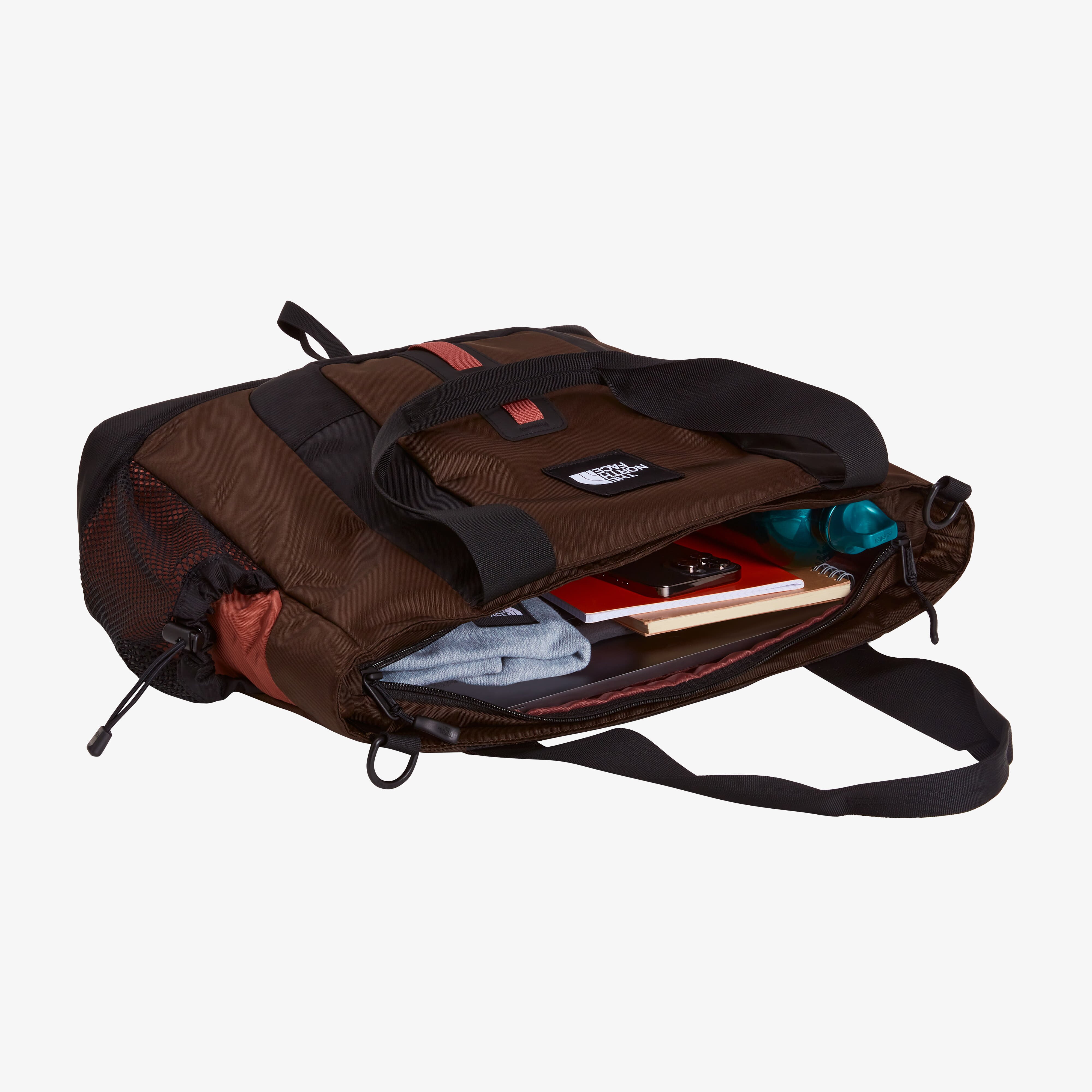 The North Face Чанта Hot Shot Tote Dark Chestnut/ Cumulus Cloud
