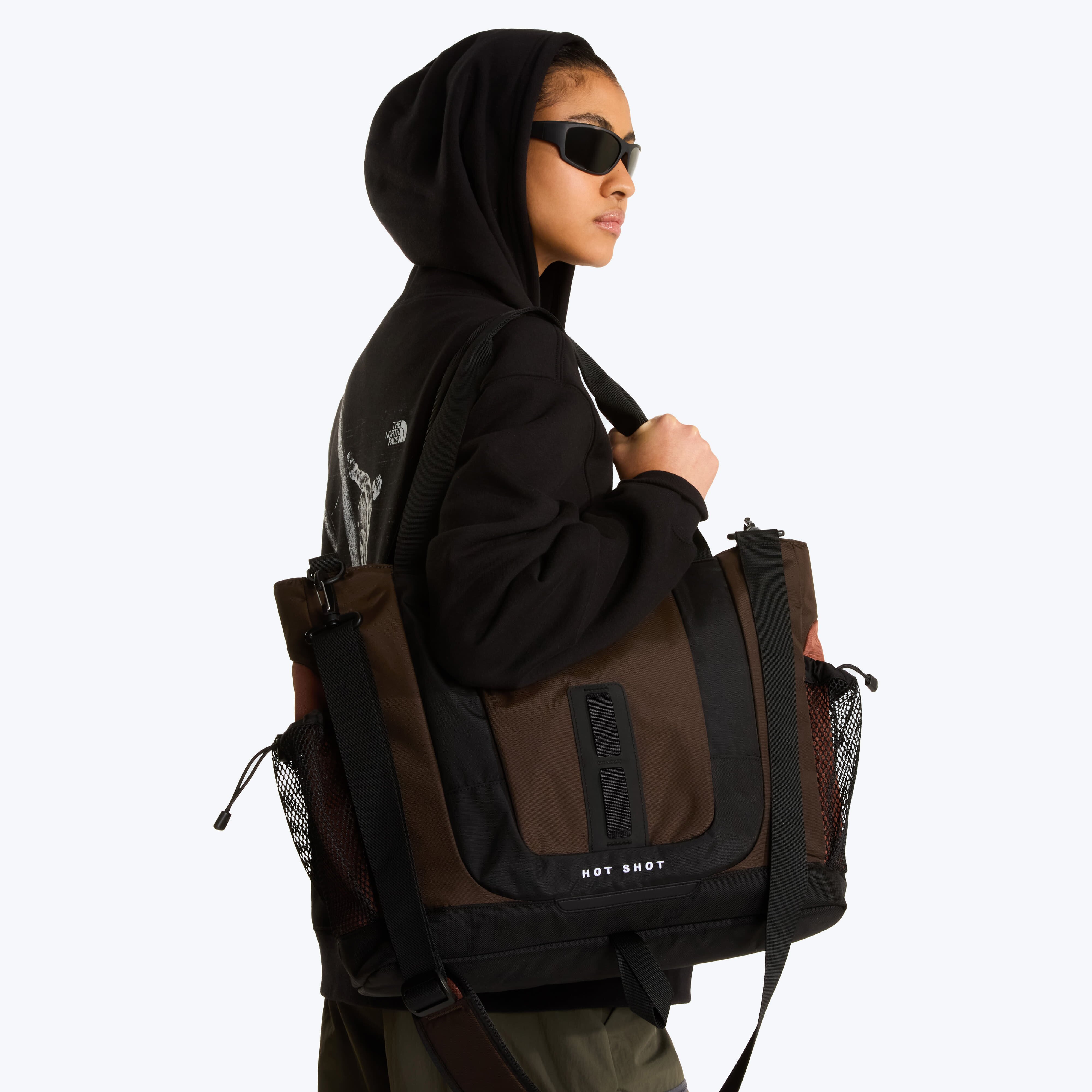 The North Face Чанта Hot Shot Tote Dark Chestnut/ Cumulus Cloud