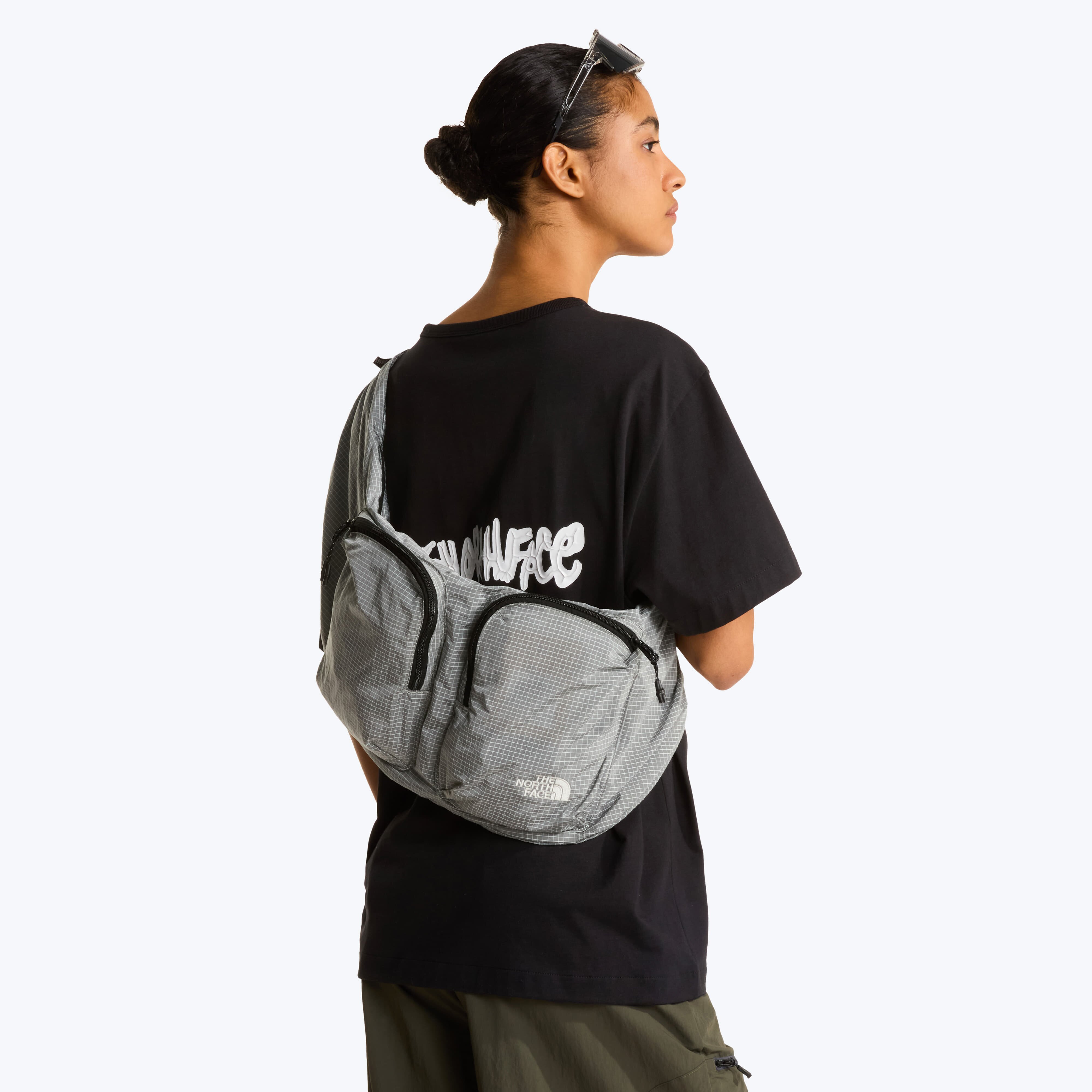 The North Face Чантичка за кръста Never Stop Utility Sling Cumulus Cloud