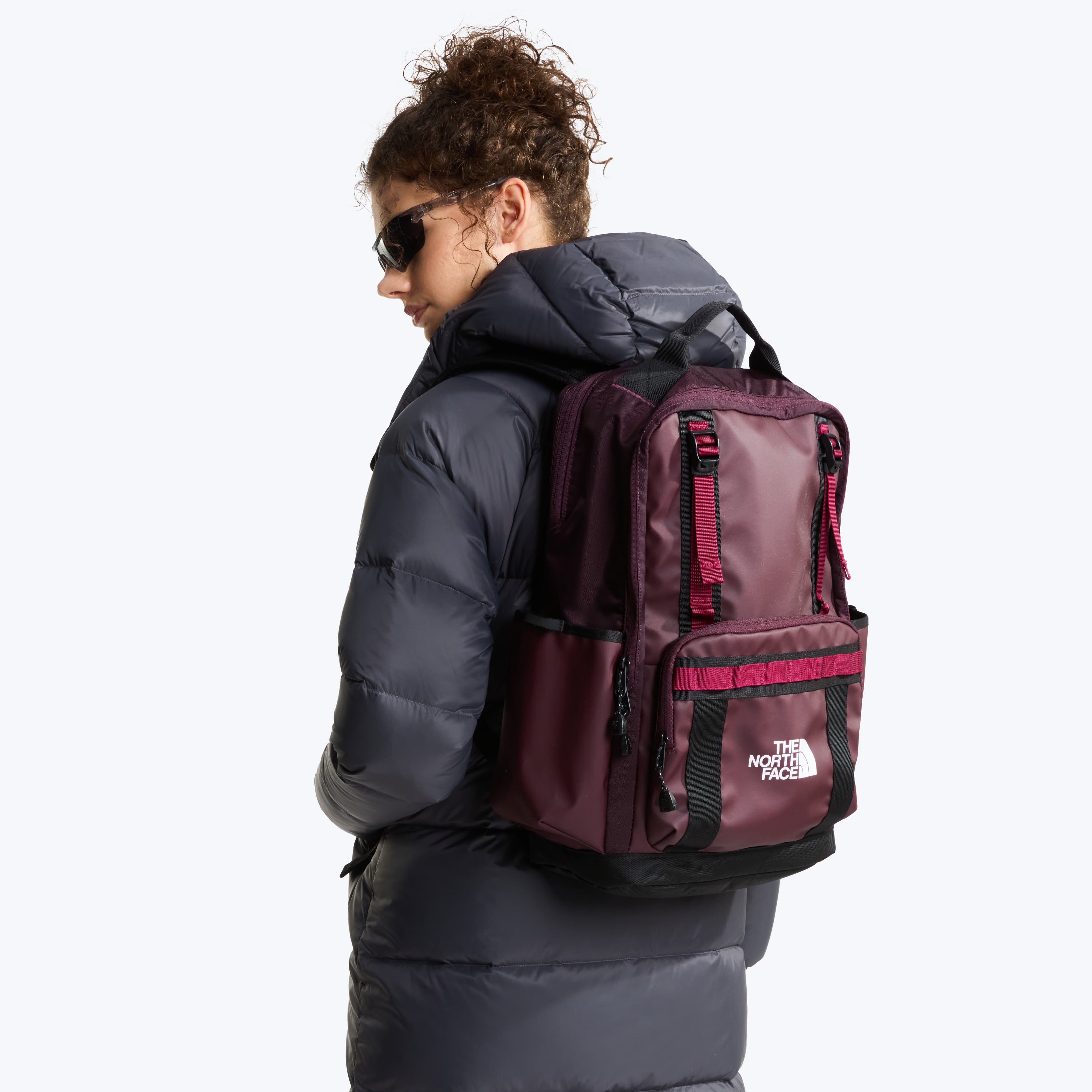 The North Face Раница Base Camp Daypack Deep Burgundy/TNF Black
