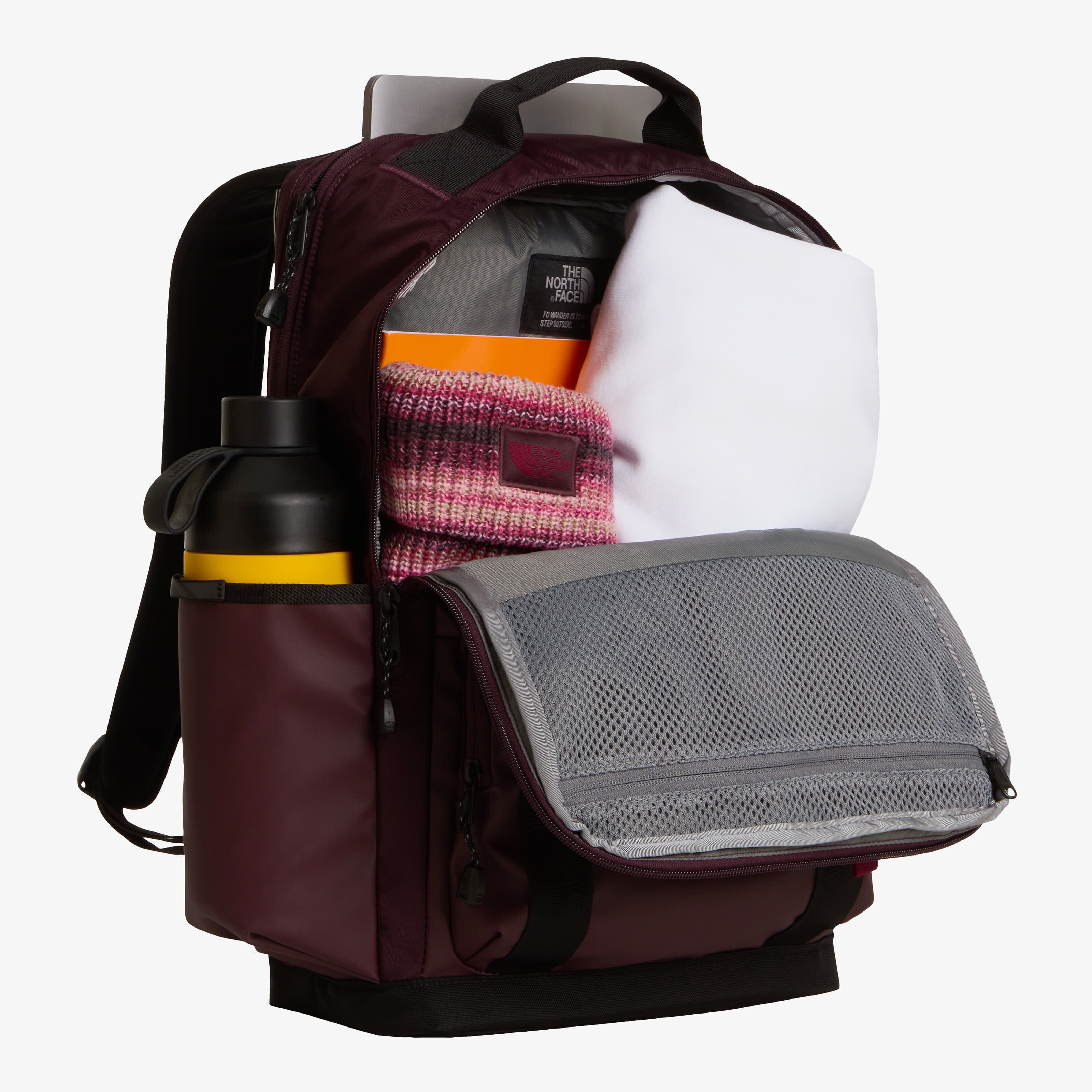 The North Face Раница Base Camp Daypack Deep Burgundy/TNF Black