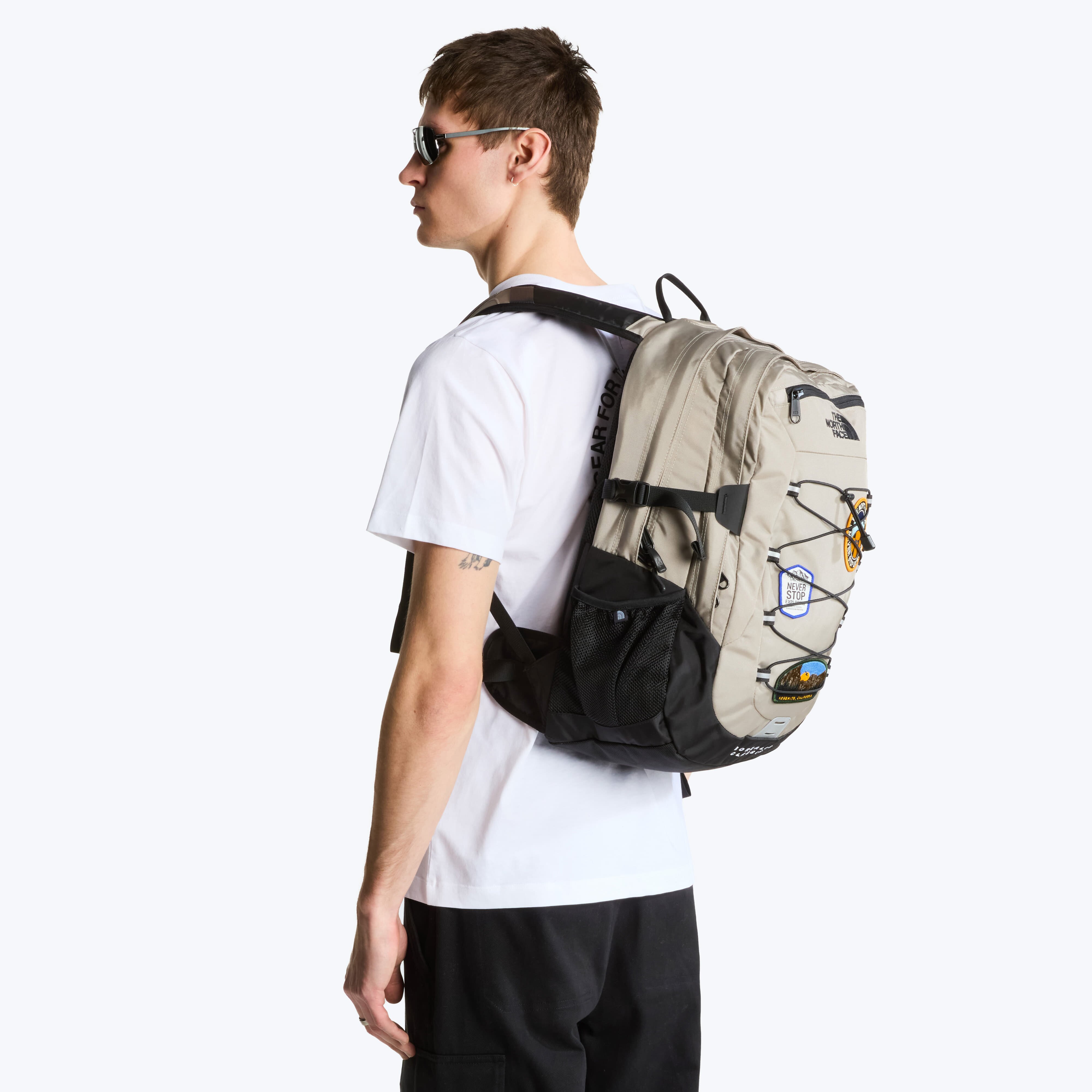 The North Face Раница Borealis Classic Patch Backpack Stone Slab
