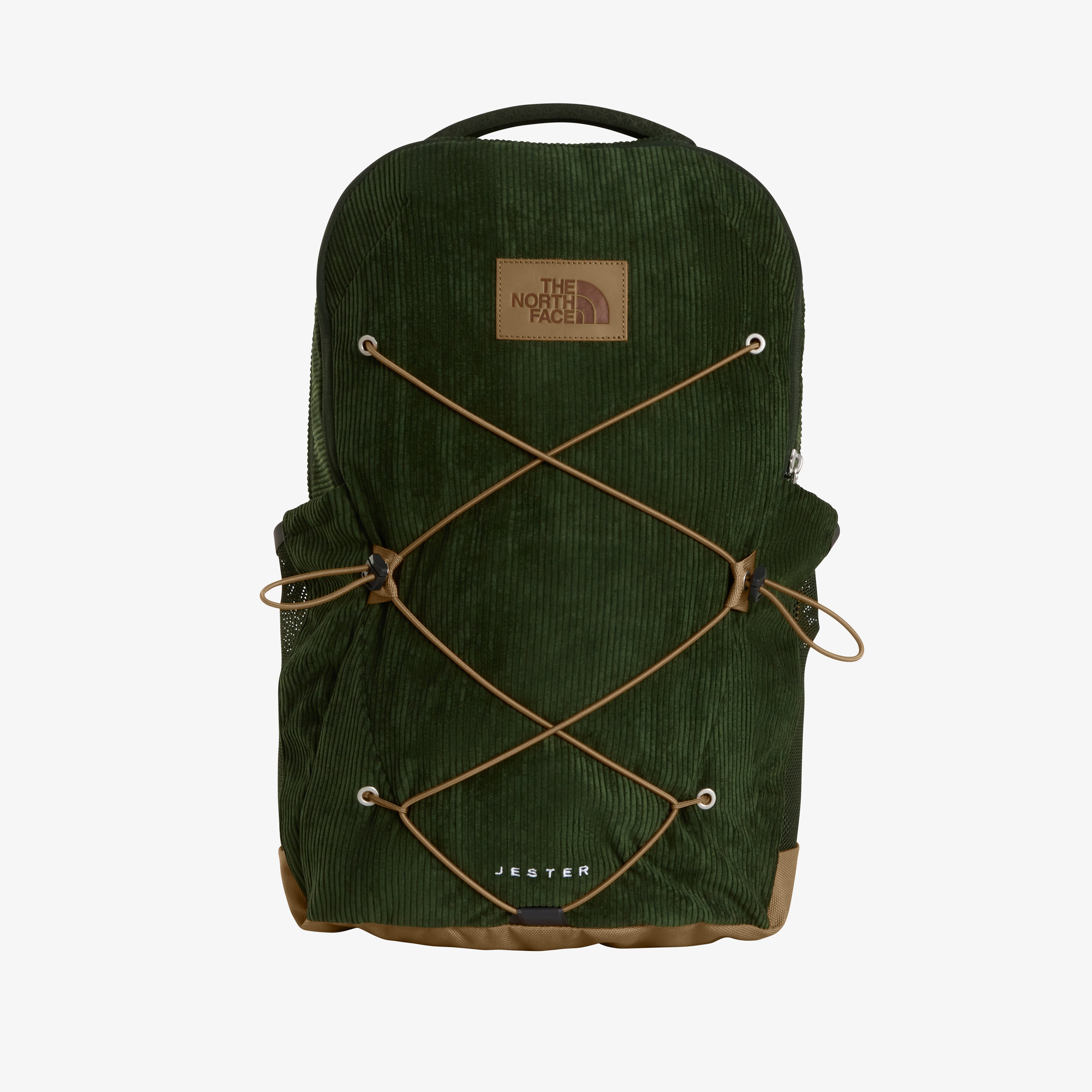 The North Face Раница Jester Pro Bottle Green/ Leather Brown